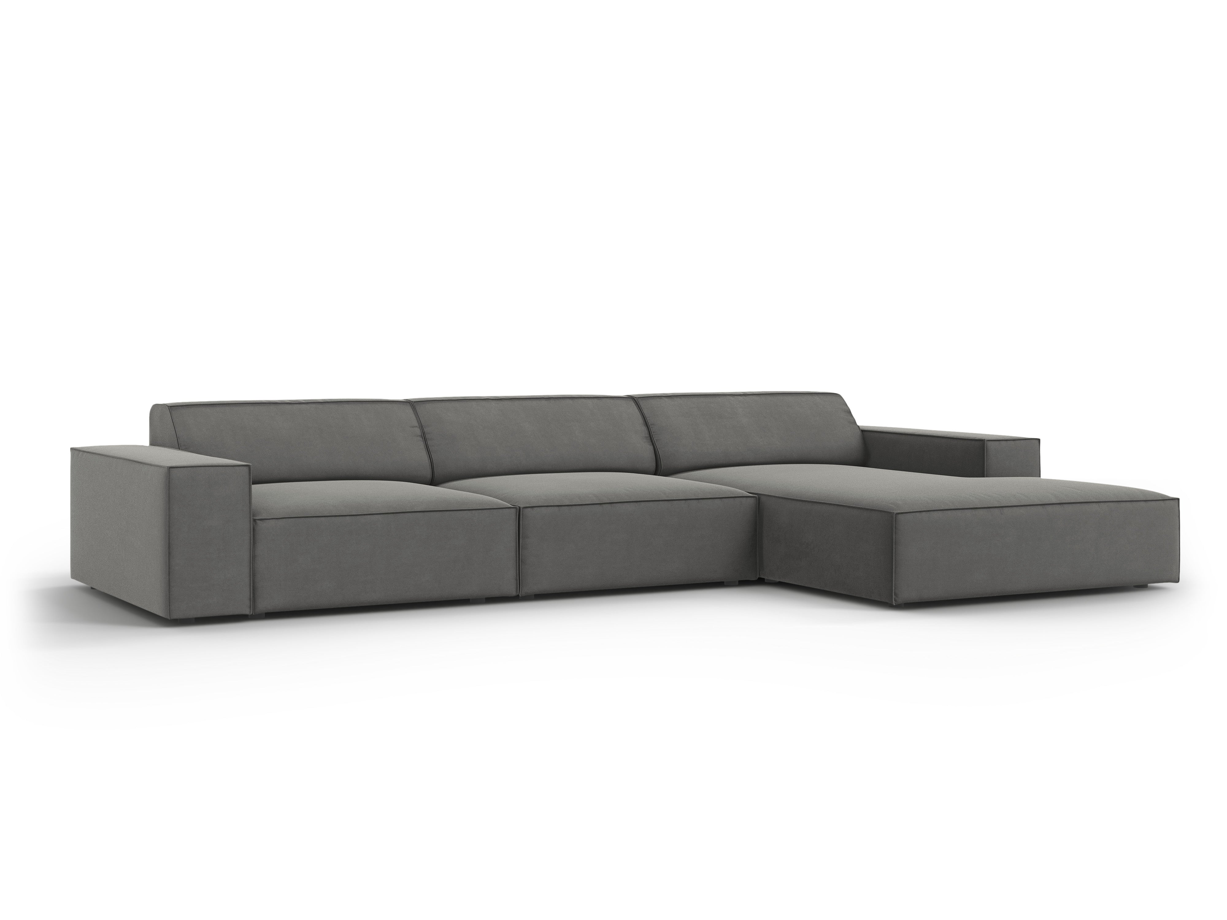 Ecksofa Jodie 284x166cm, Material: Samt