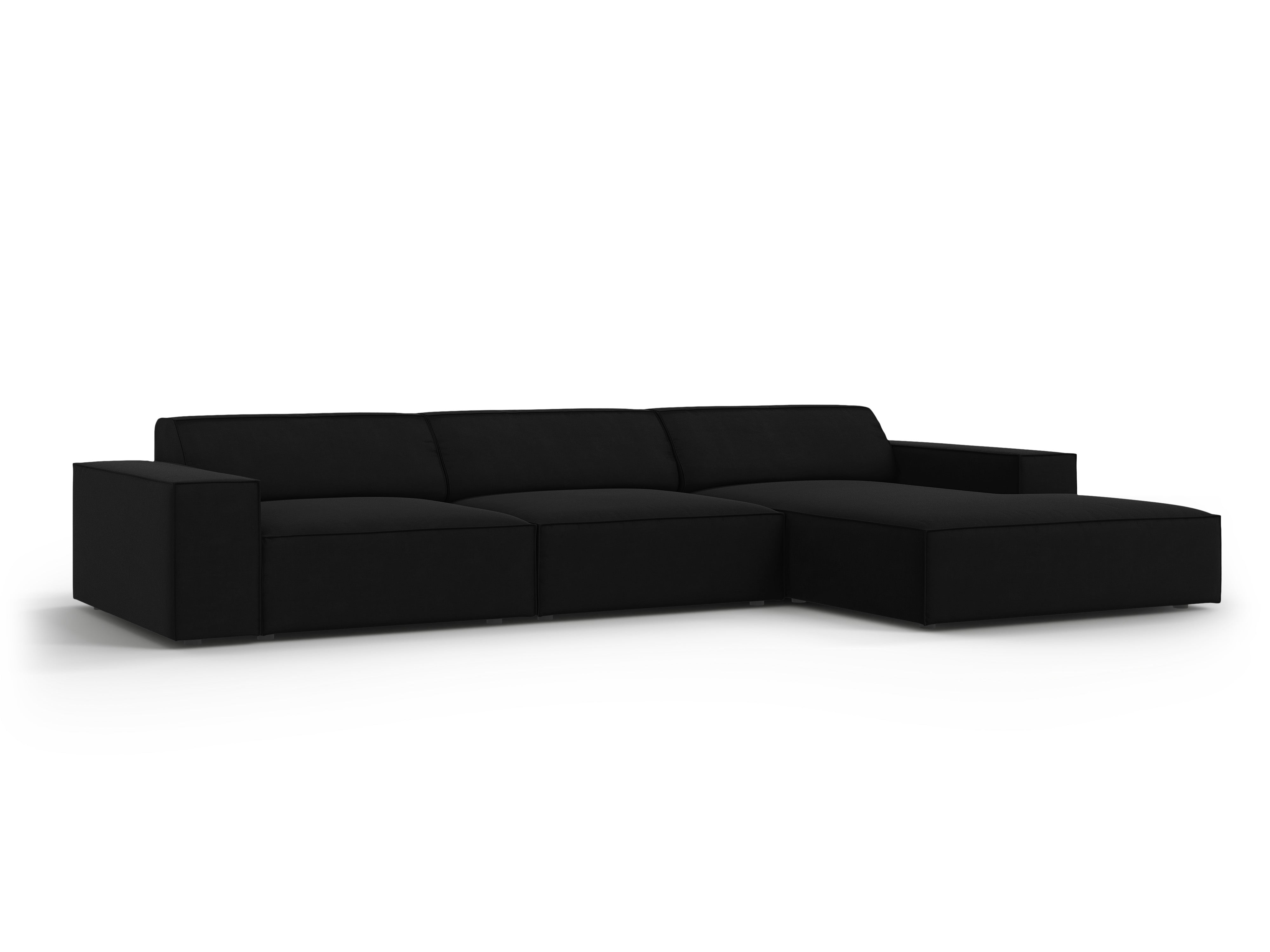 Ecksofa Jodie 284x166cm, Material: Samt