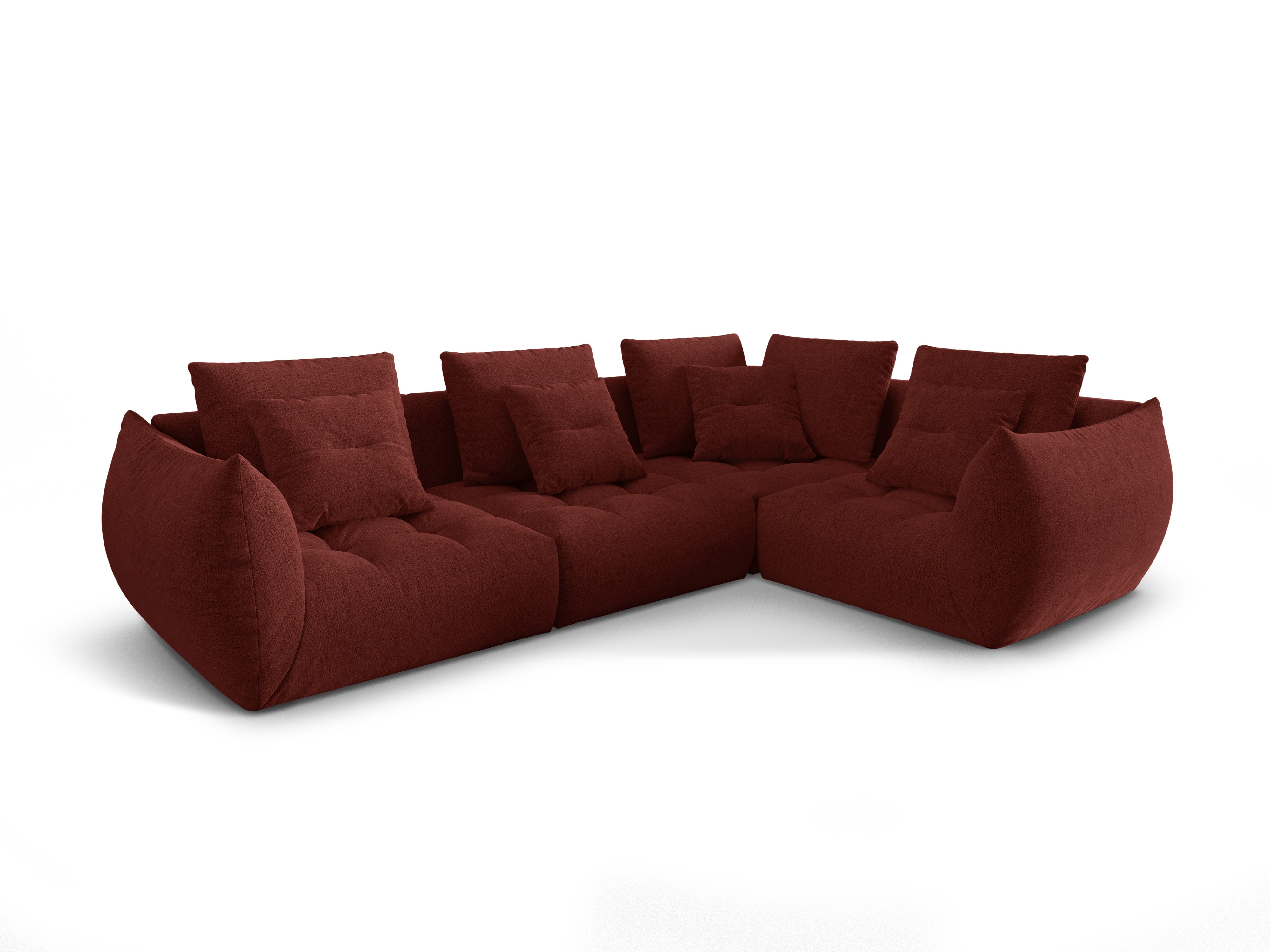 Bloom Ecksofa, 316x216 cm, Material: Strukturstoff