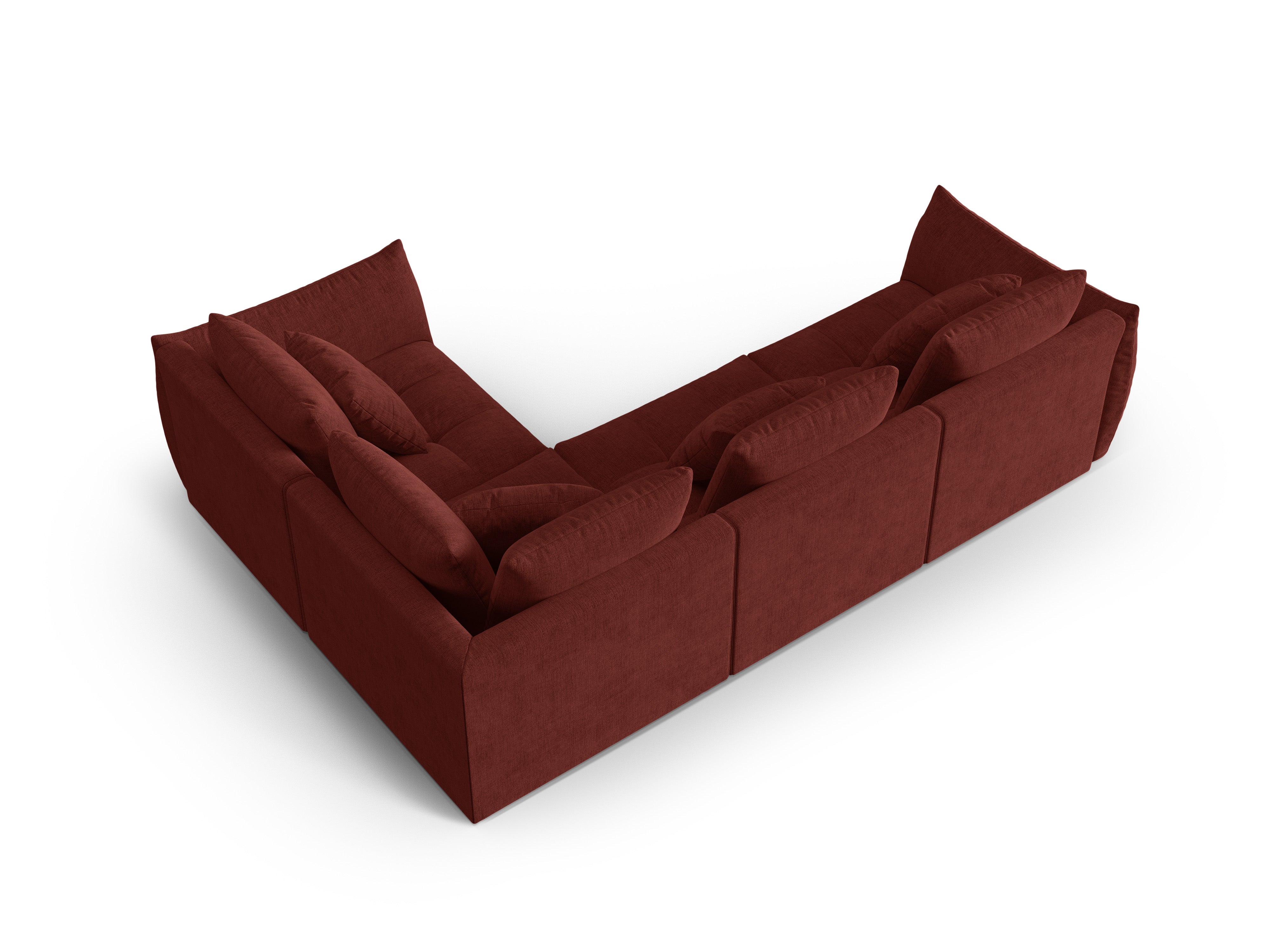 Bloom Ecksofa, 316x216 cm, Material: Strukturstoff