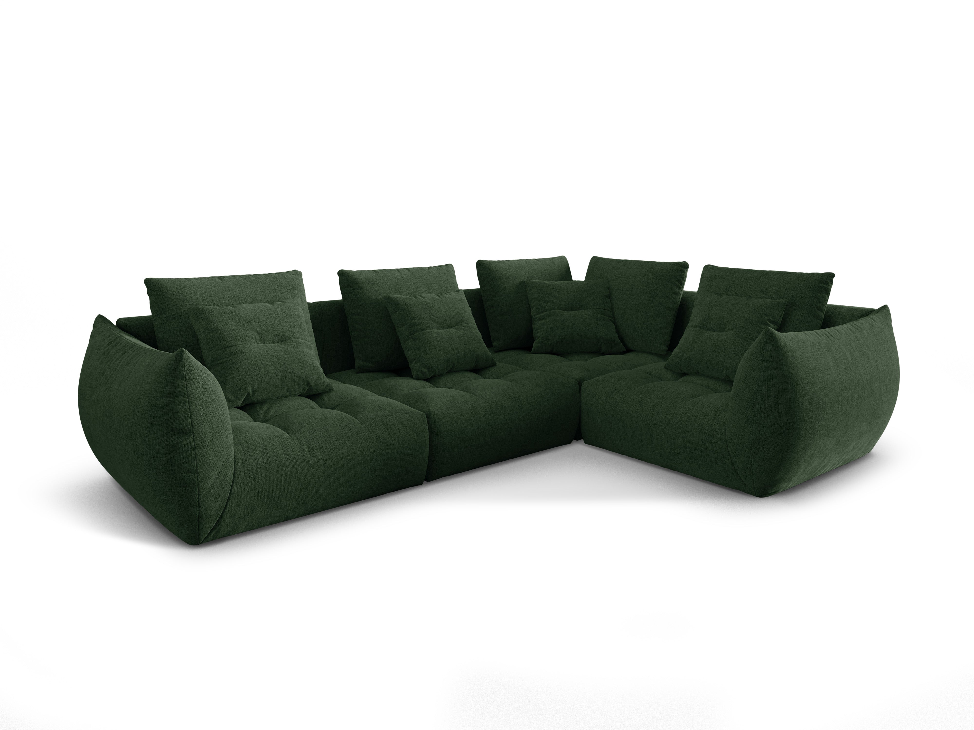 Bloom Ecksofa, 316x216 cm, Material: Strukturstoff