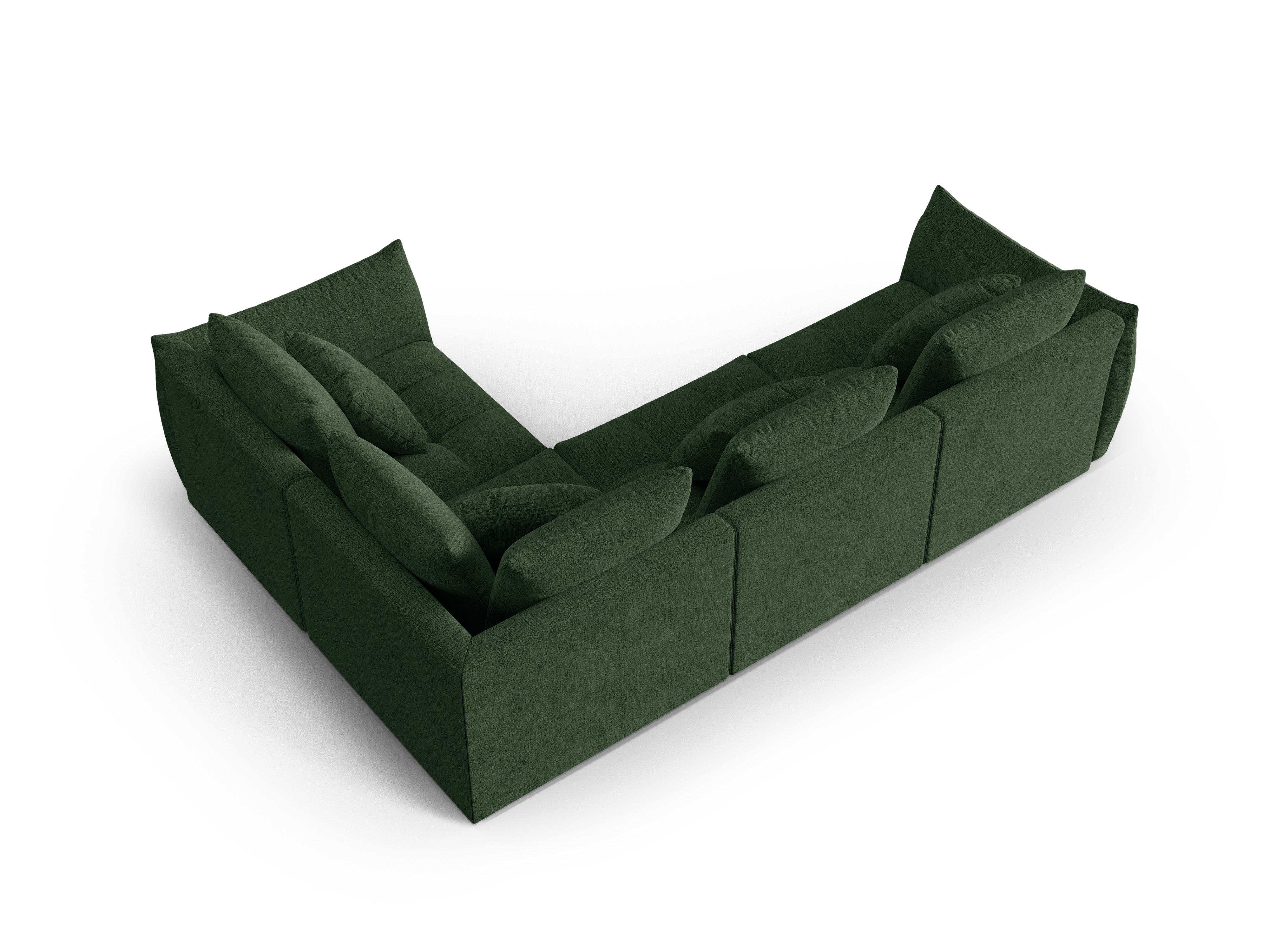 Bloom Ecksofa, 316x216 cm, Material: Strukturstoff