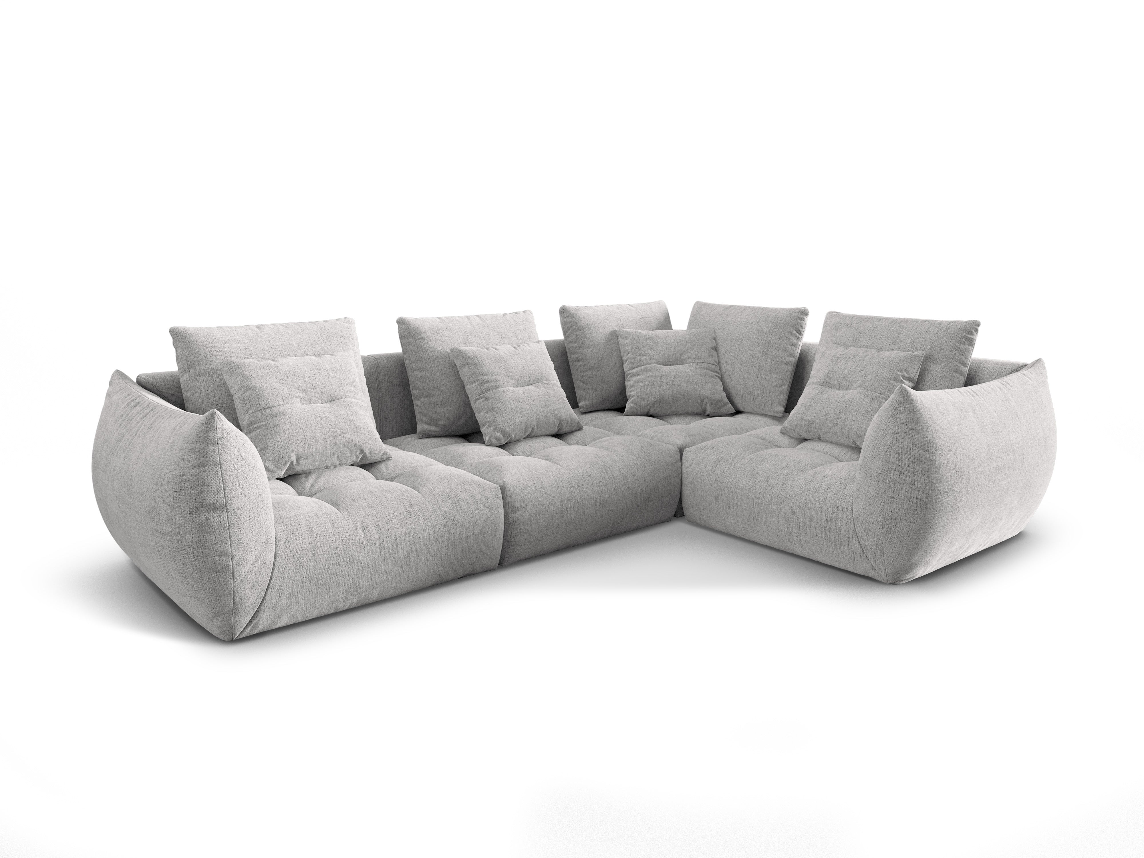 Bloom Ecksofa, 316x216 cm, Material: Strukturstoff