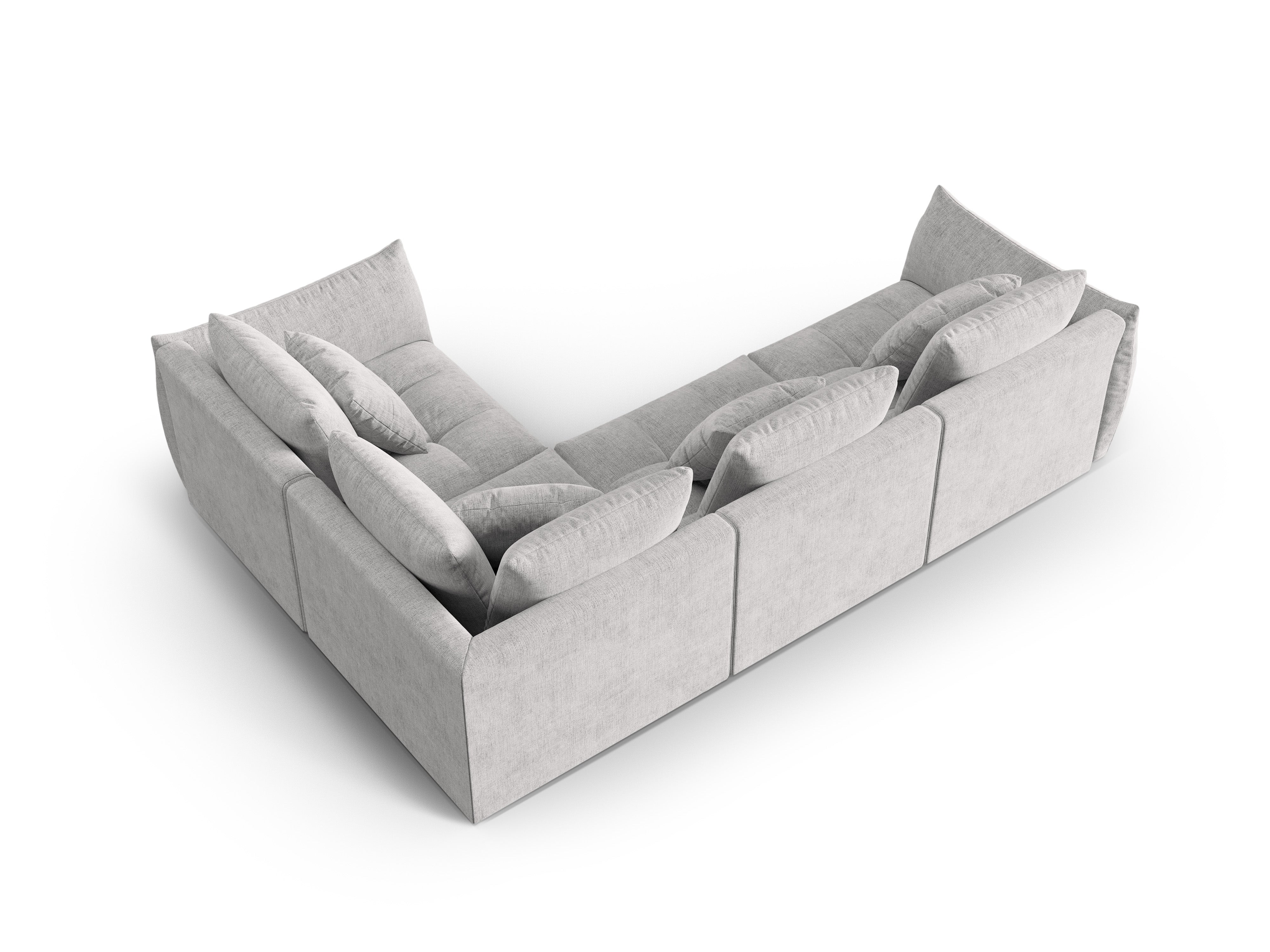 Bloom Ecksofa, 316x216 cm, Material: Strukturstoff