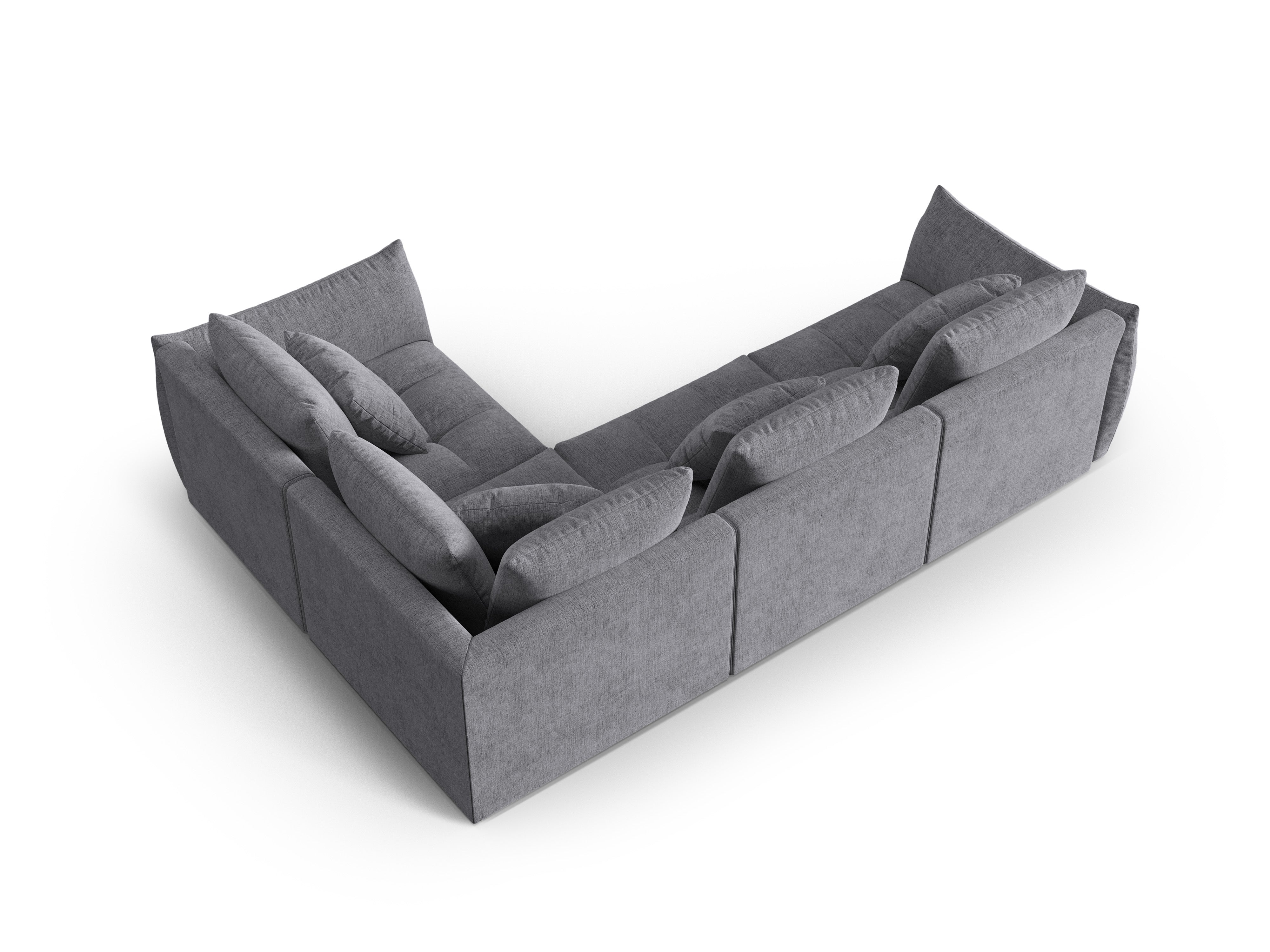 Bloom Ecksofa, 316x216 cm, Material: Strukturstoff
