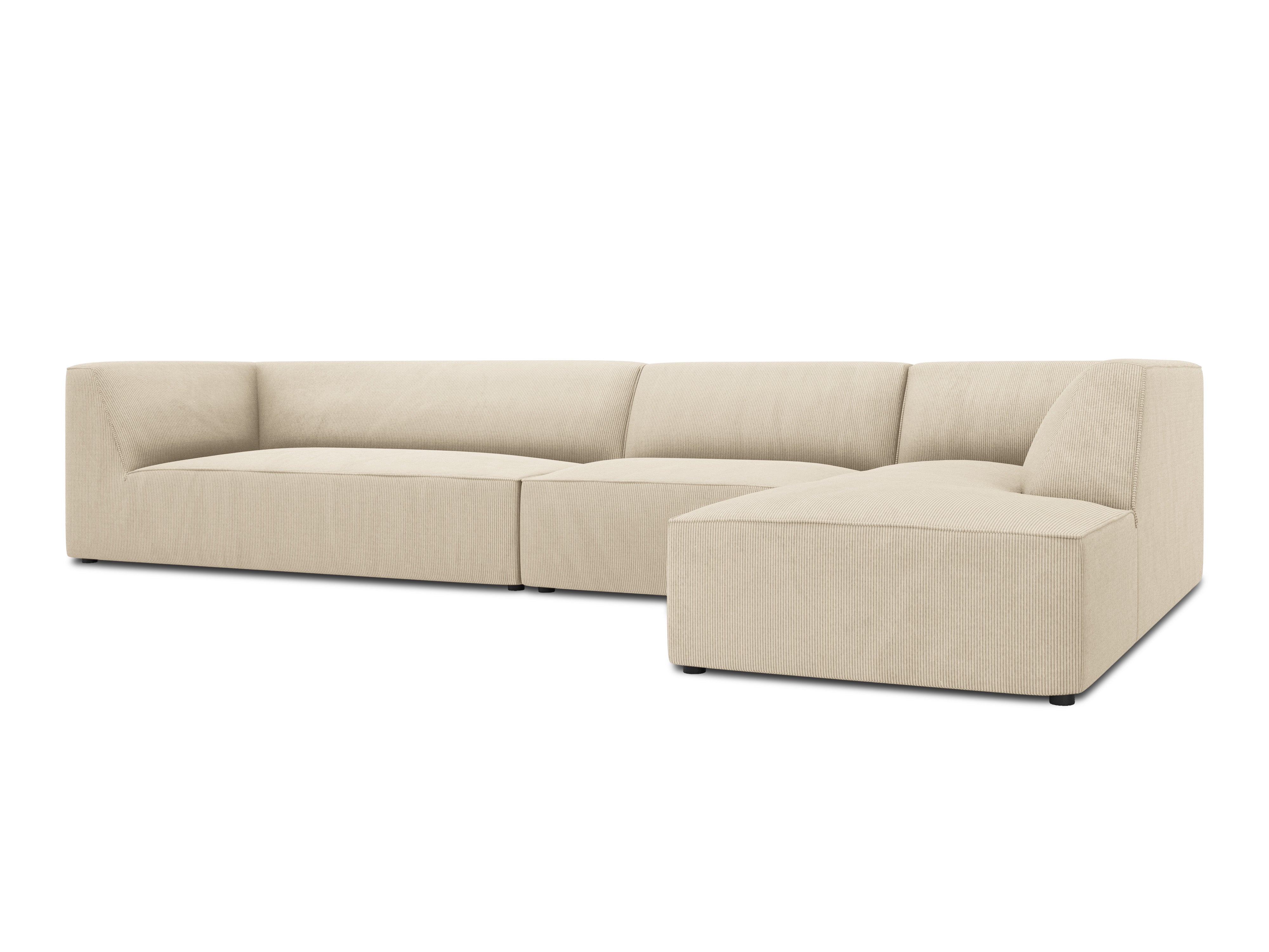 Ecksofa Ruby, 5 Sitze, 366x180cm, Material: Cord
