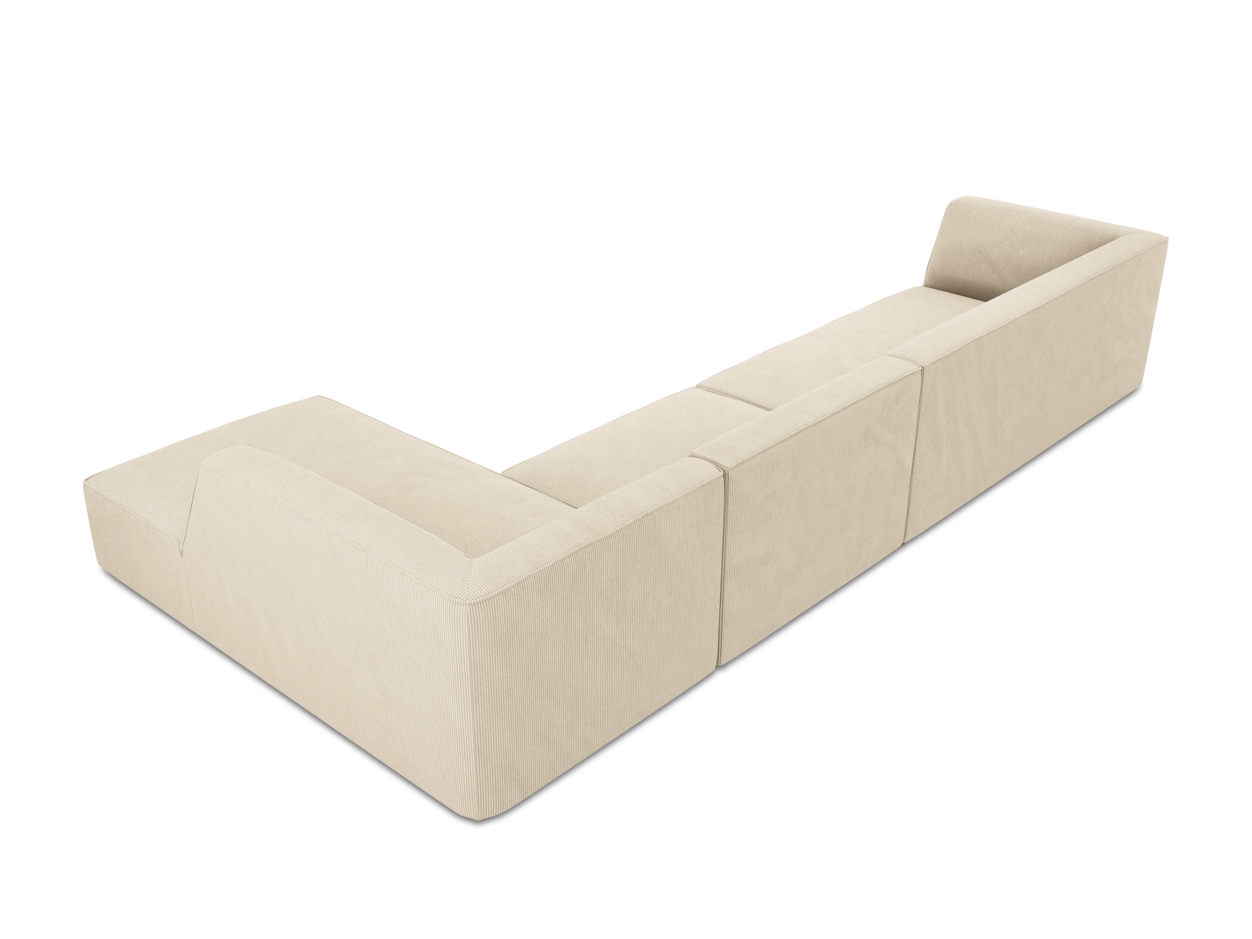 Ecksofa Ruby, 5 Sitze, 366x180cm, Material: Cord