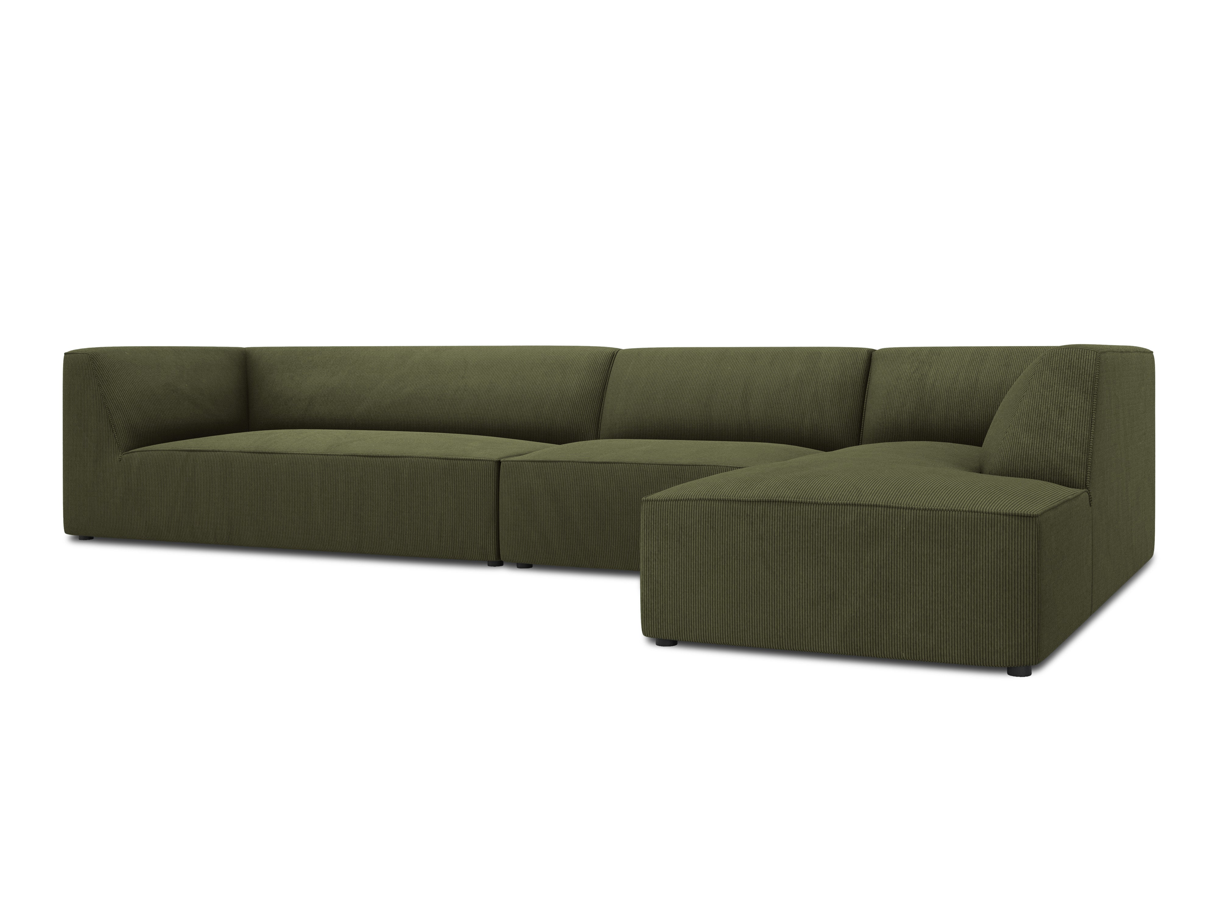 Ecksofa Ruby, 5 Sitze, 366x180cm, Material: Cord
