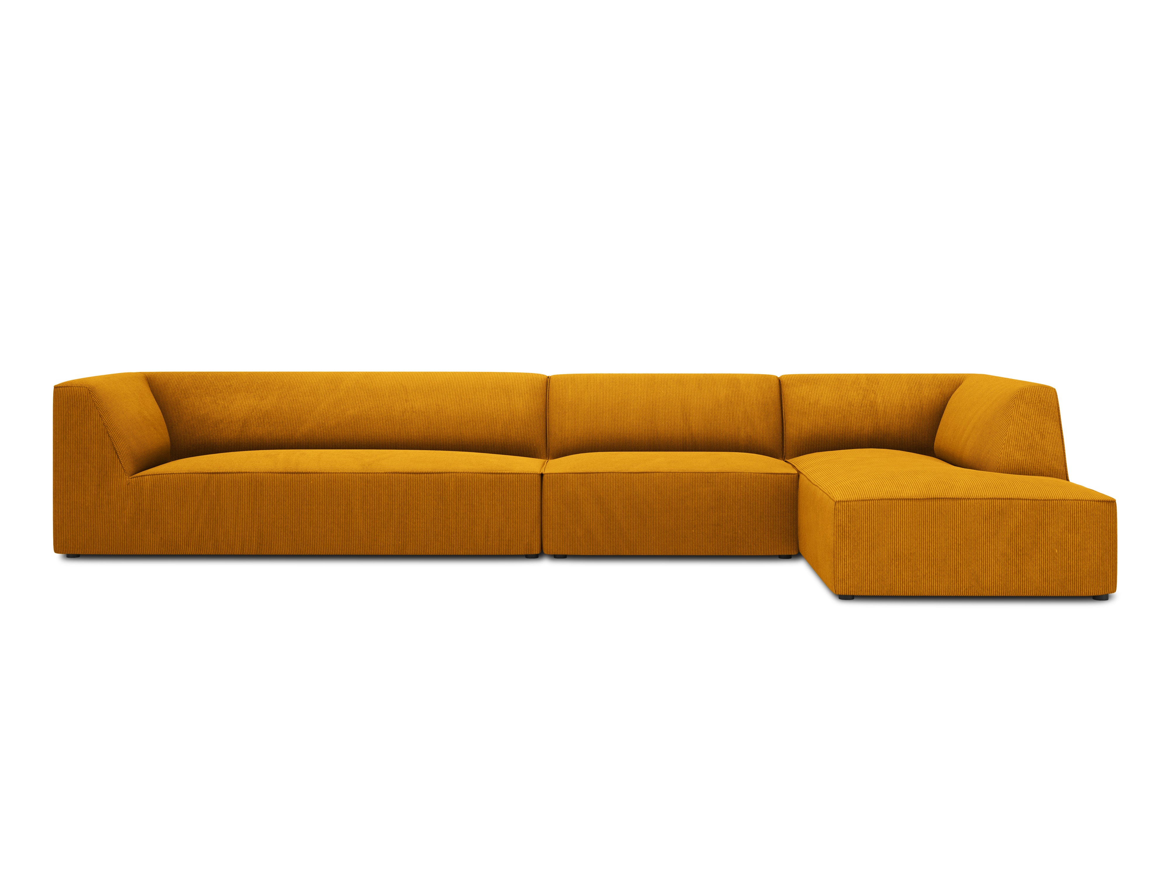 Ecksofa Ruby, 5 Sitze, 366x180cm, Material: Cord