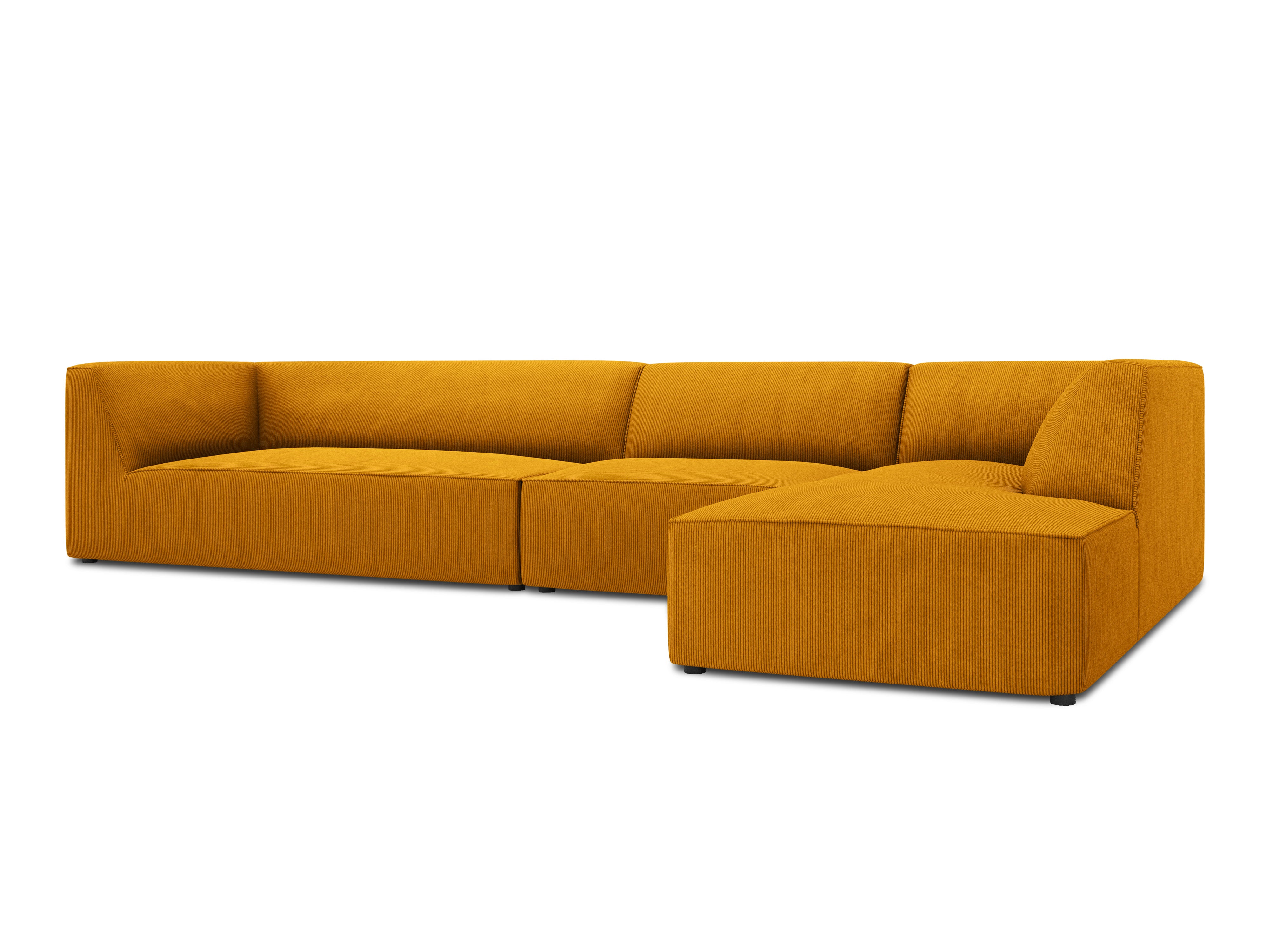 Ecksofa Ruby, 5 Sitze, 366x180cm, Material: Cord