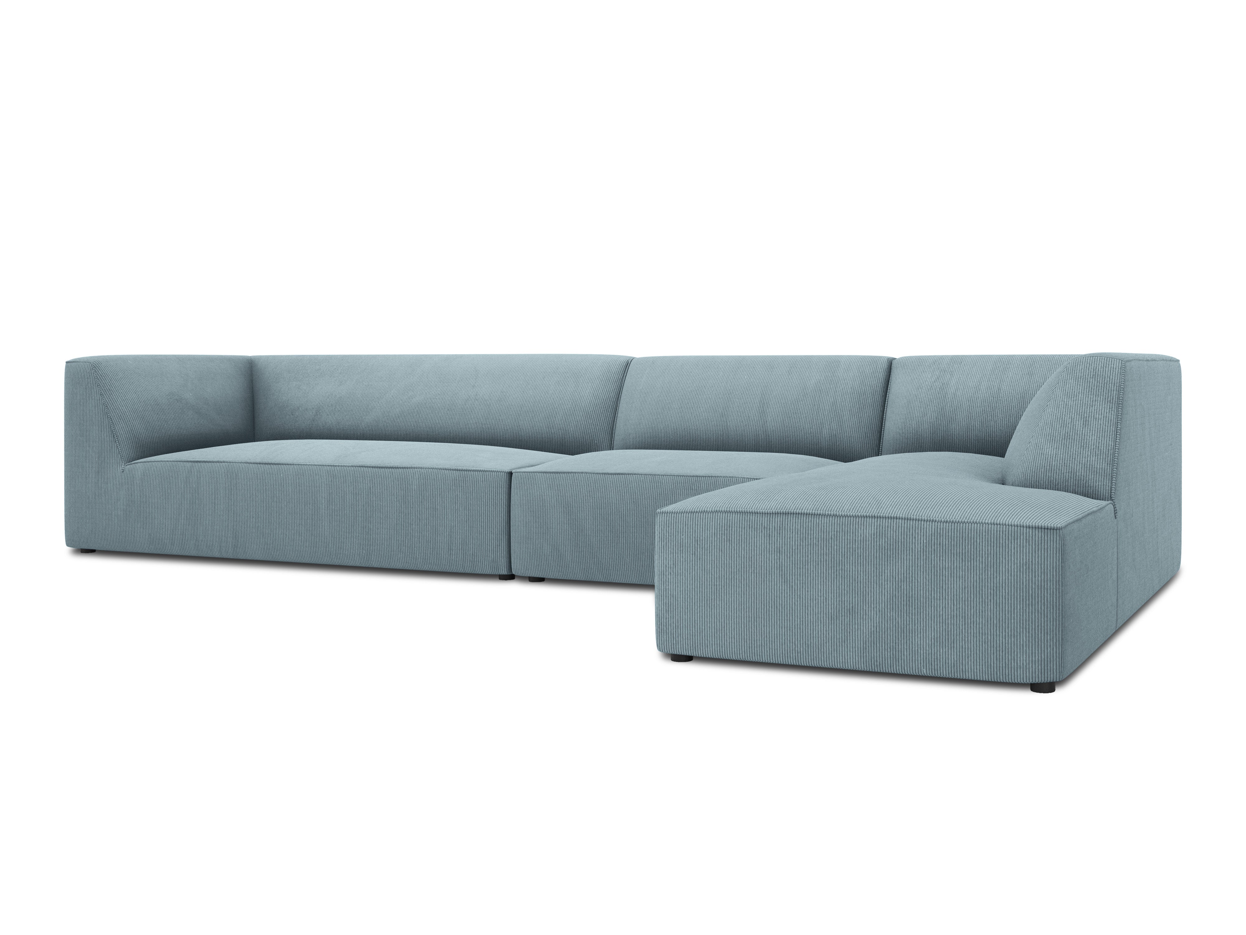 Ecksofa Ruby, 5 Sitze, 366x180cm, Material: Cord