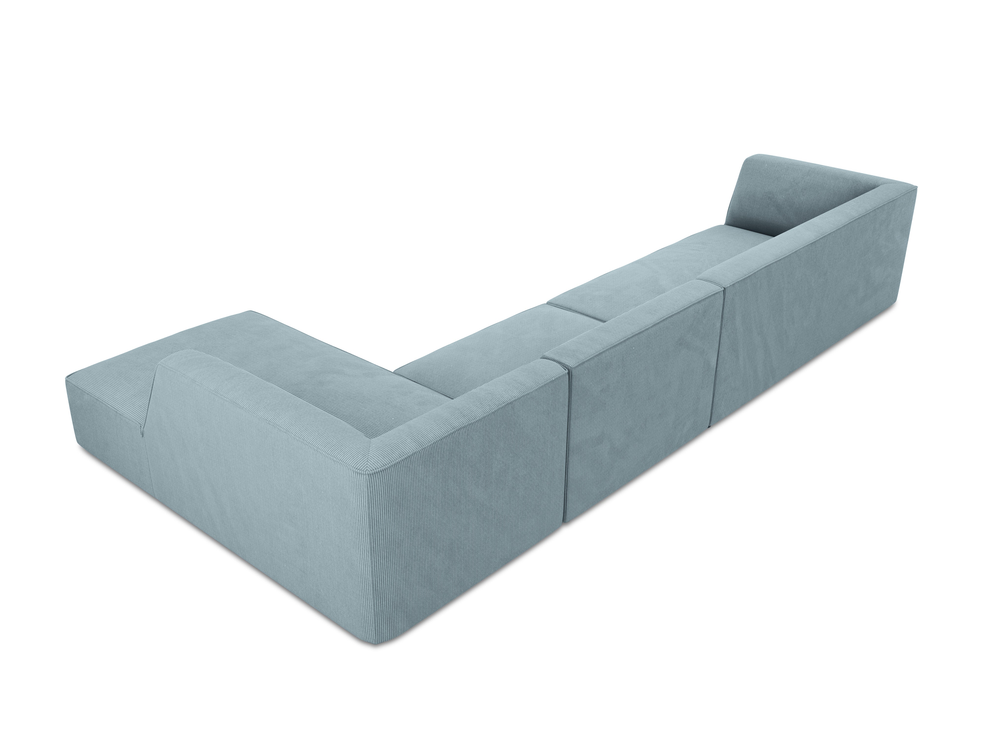 Ecksofa Ruby, 5 Sitze, 366x180cm, Material: Cord