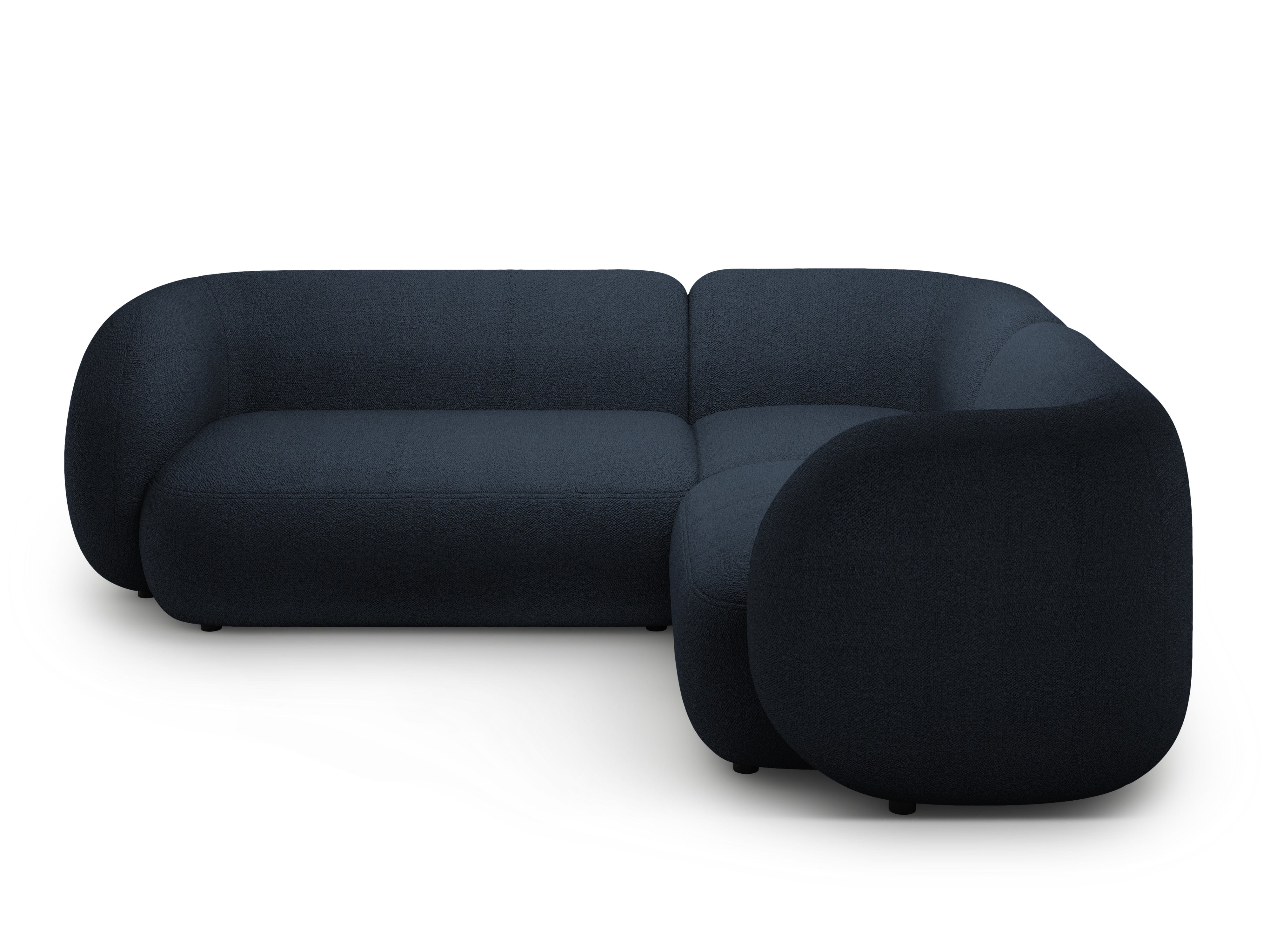 Ecksofa-Set Kate, 252x220cm, Material: Bouclé