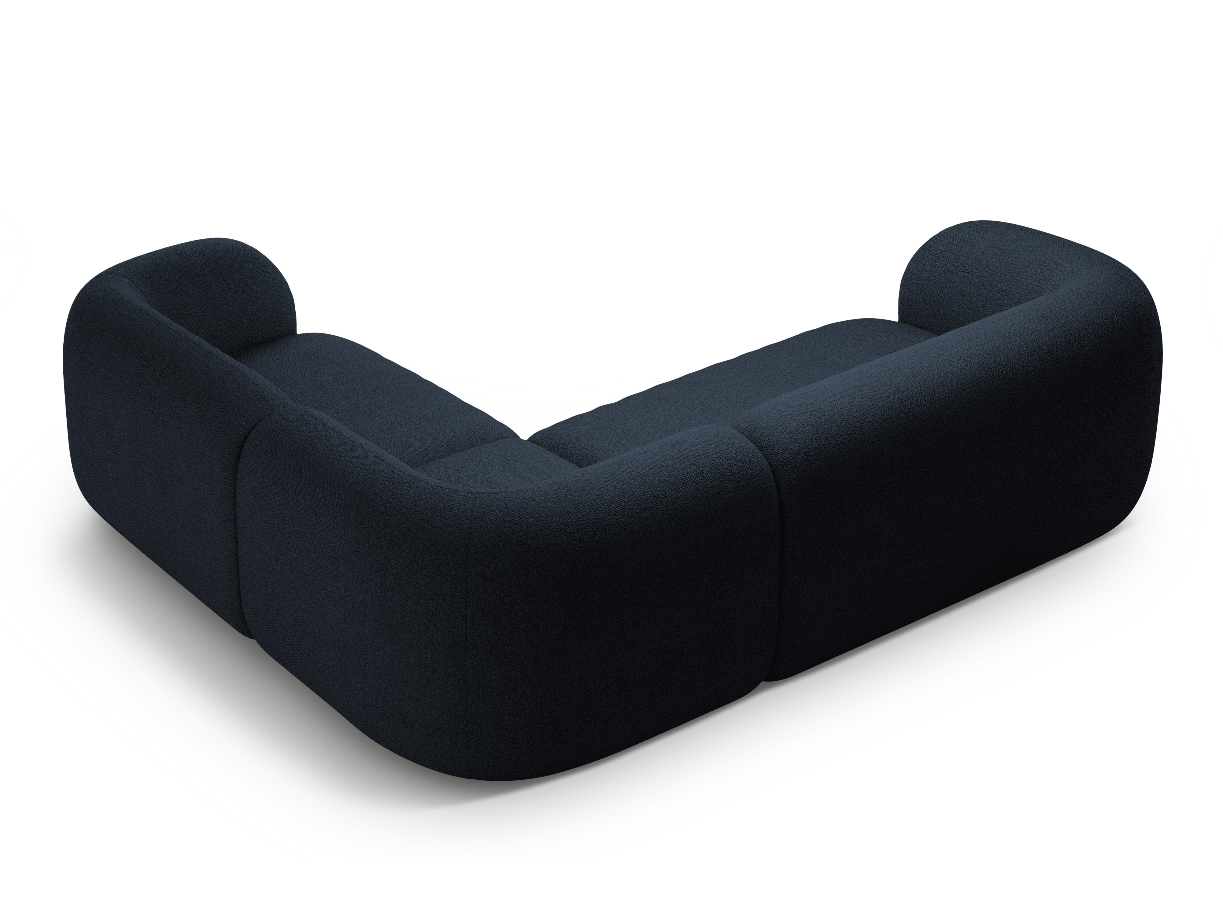 Ecksofa-Set Kate, 252x220cm, Material: Bouclé