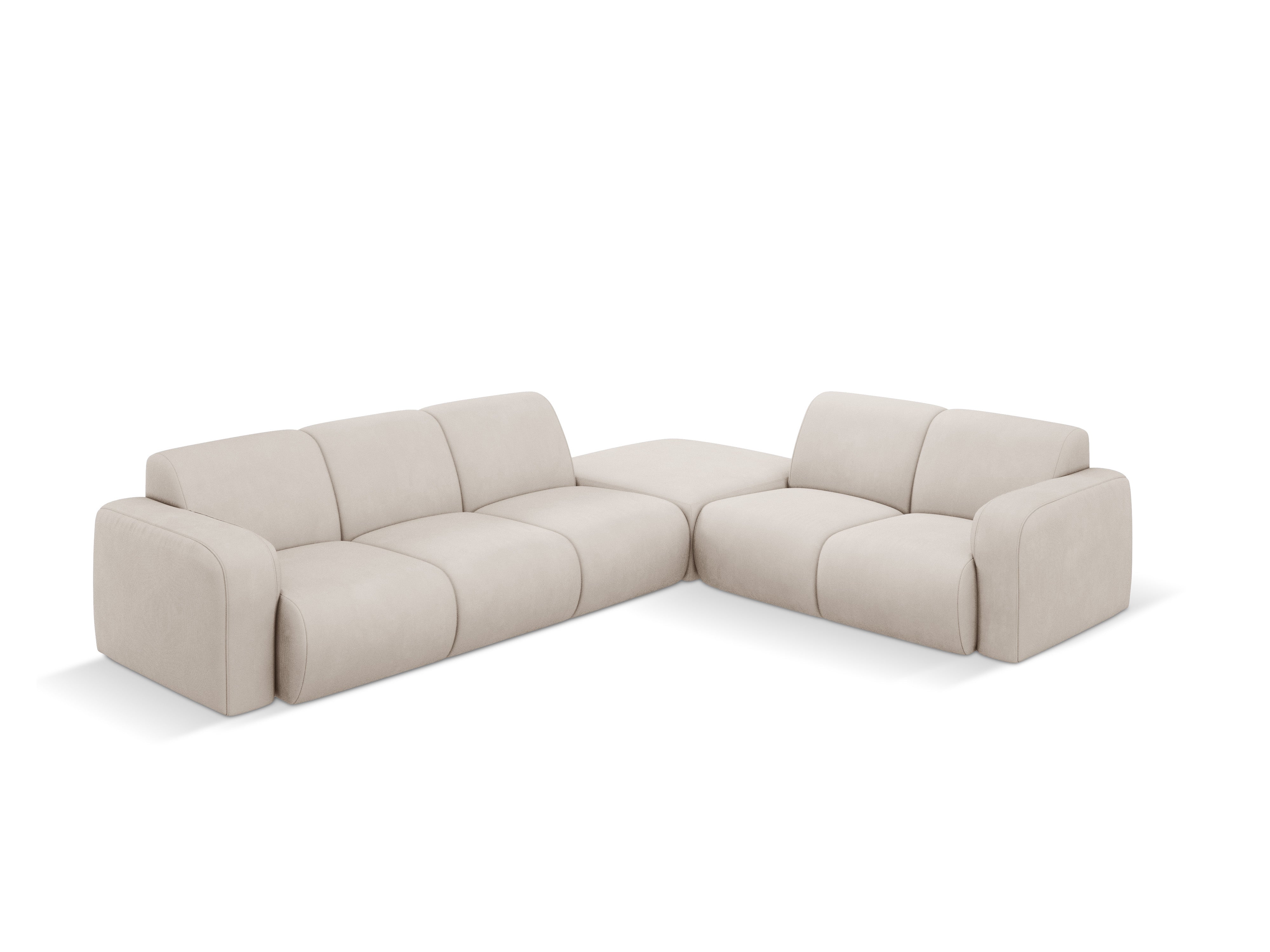 Molino Ecksofa-Set 315x250cm, 6 Sitze, Material: Chenille (Rebel)