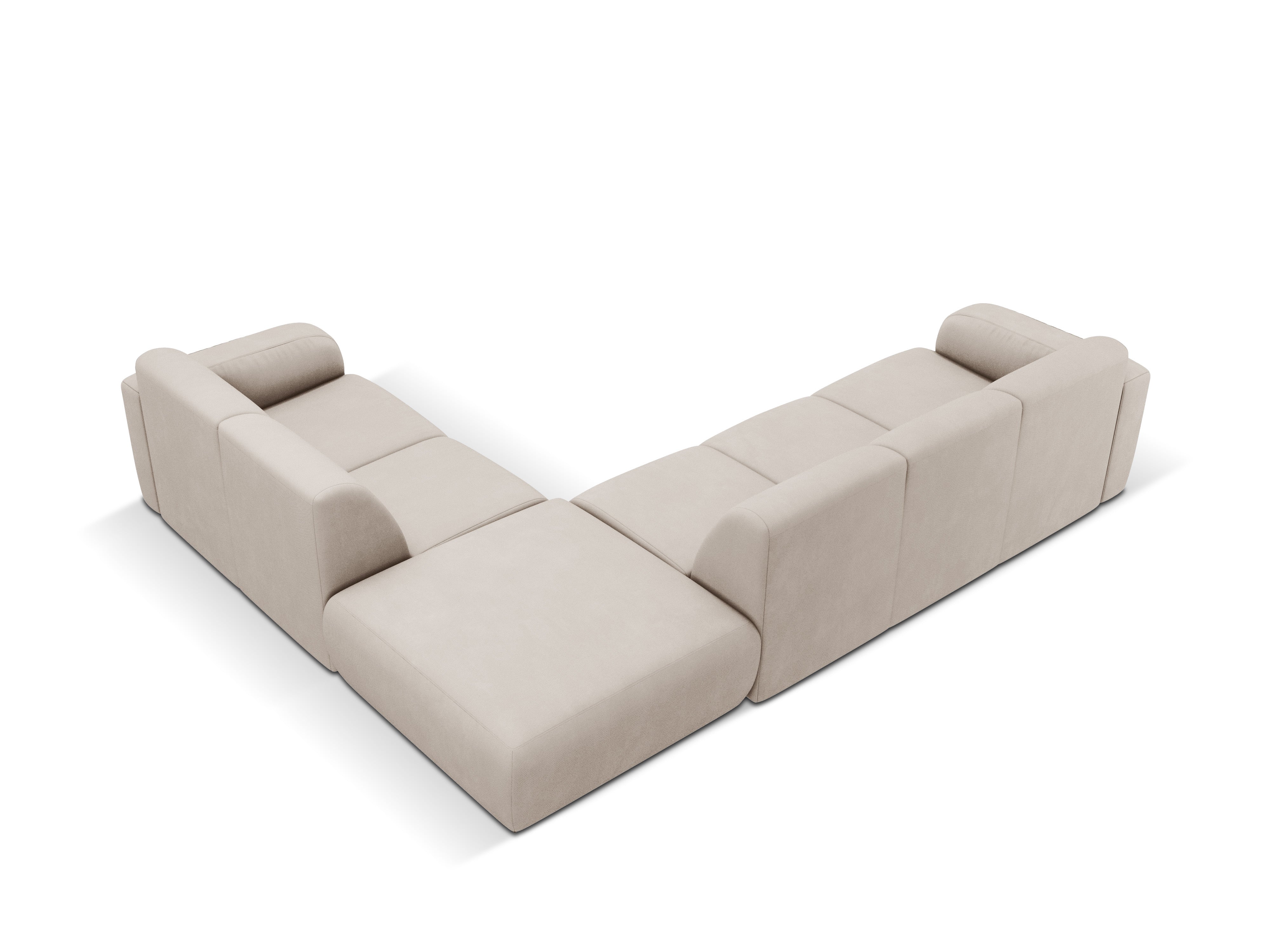 Molino Ecksofa-Set 315x250cm, 6 Sitze, Material: Chenille (Rebel)