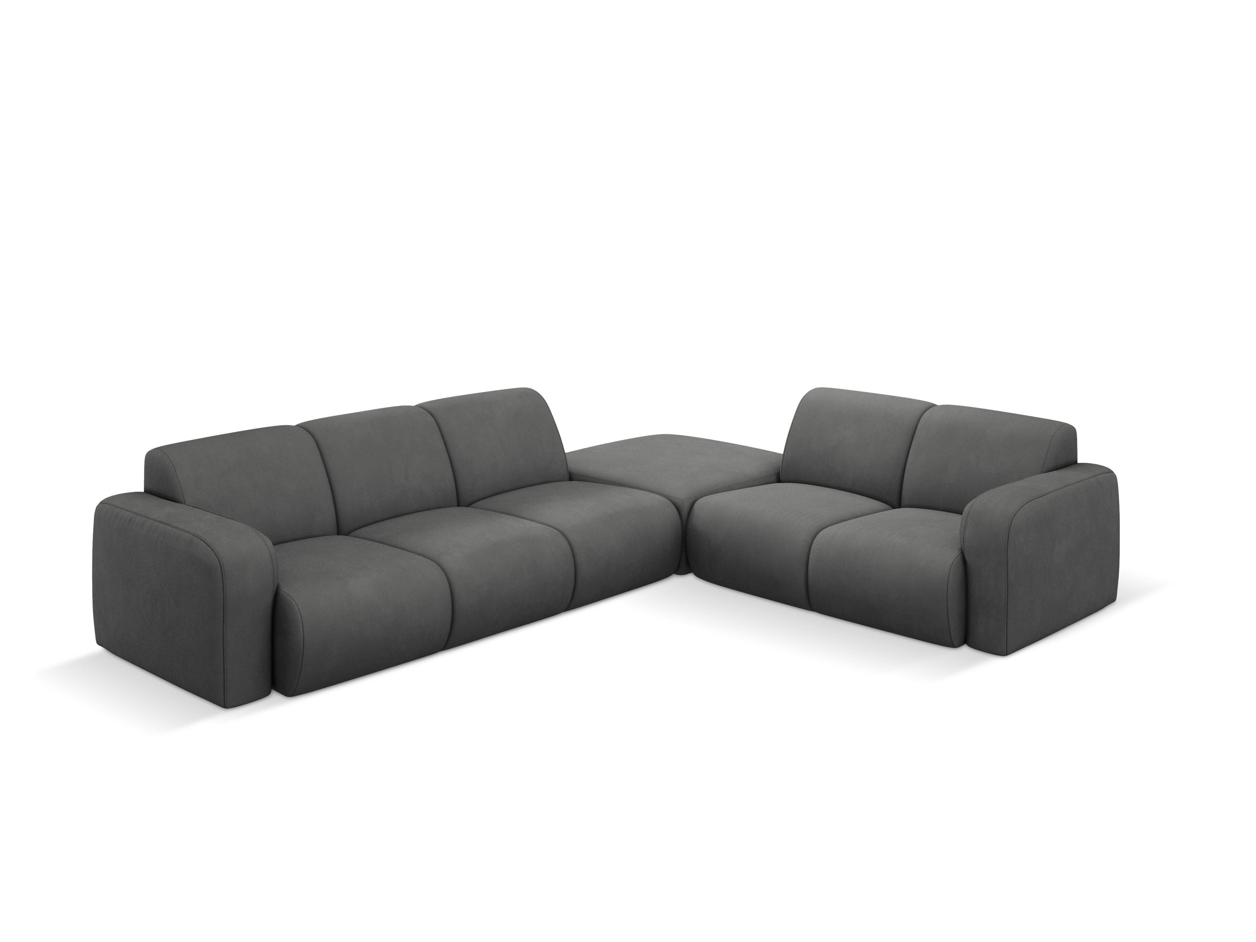 Molino Ecksofa-Set 315x250cm, 6 Sitze, Material: Chenille (Rebel)