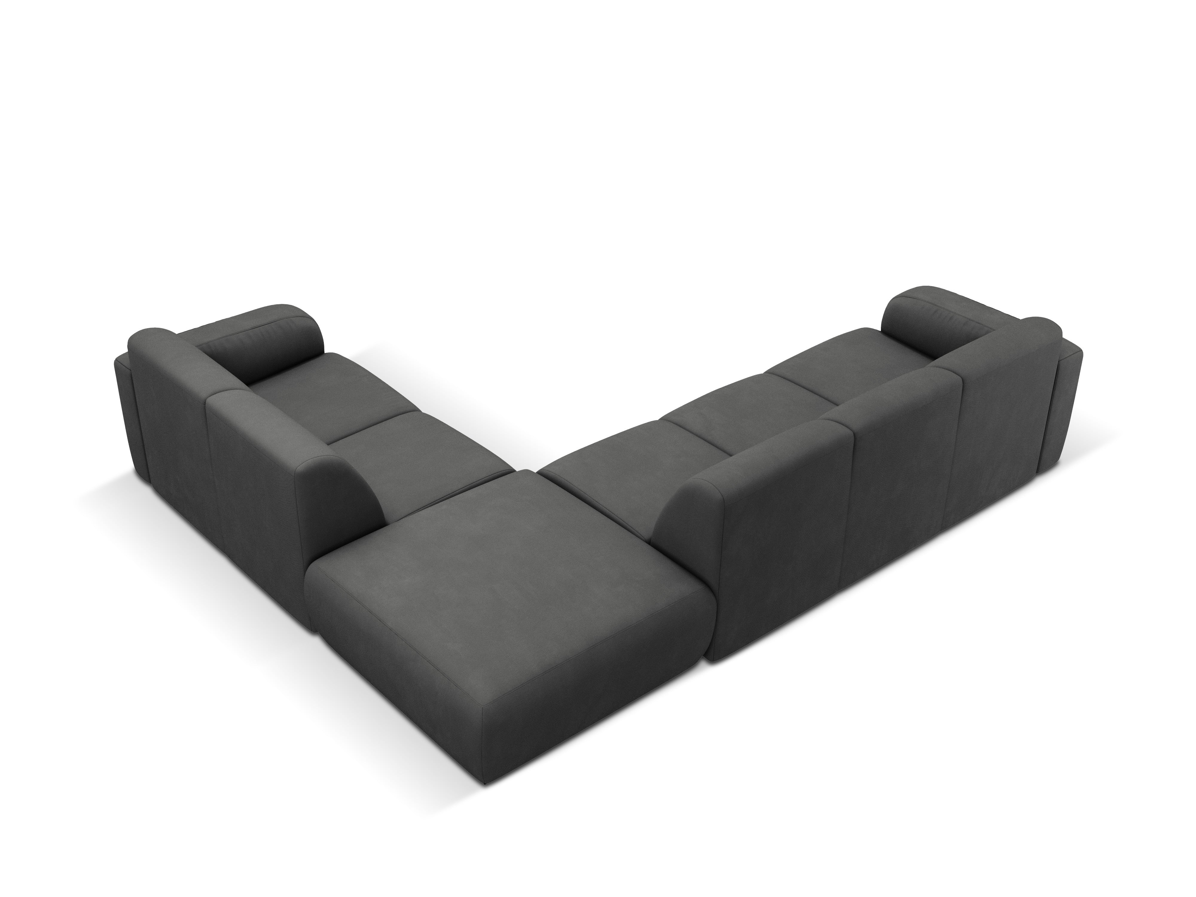 Molino Ecksofa-Set 315x250cm, 6 Sitze, Material: Chenille (Rebel)
