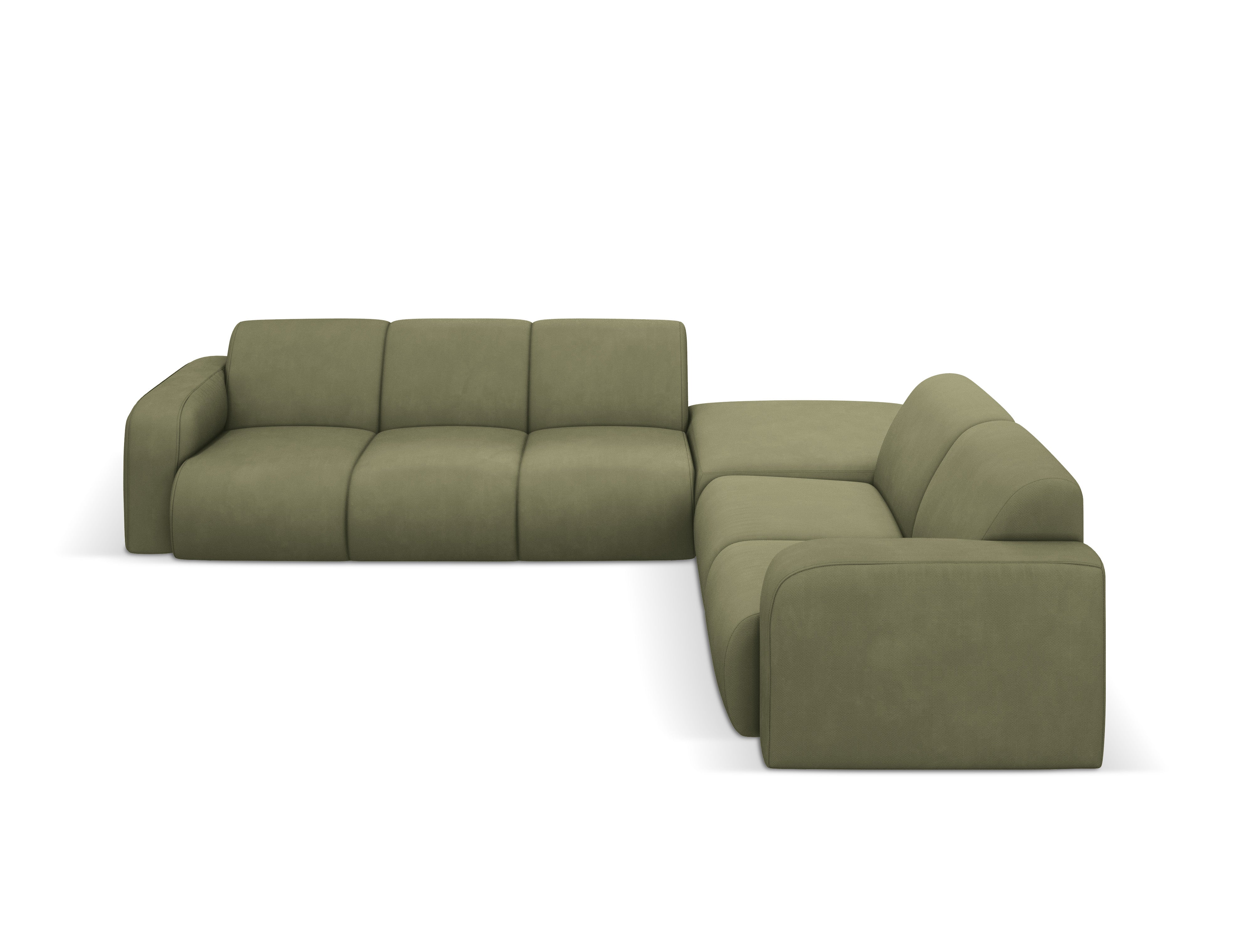 Molino Ecksofa-Set 315x250cm, 6 Sitze, Material: Chenille (Rebel)