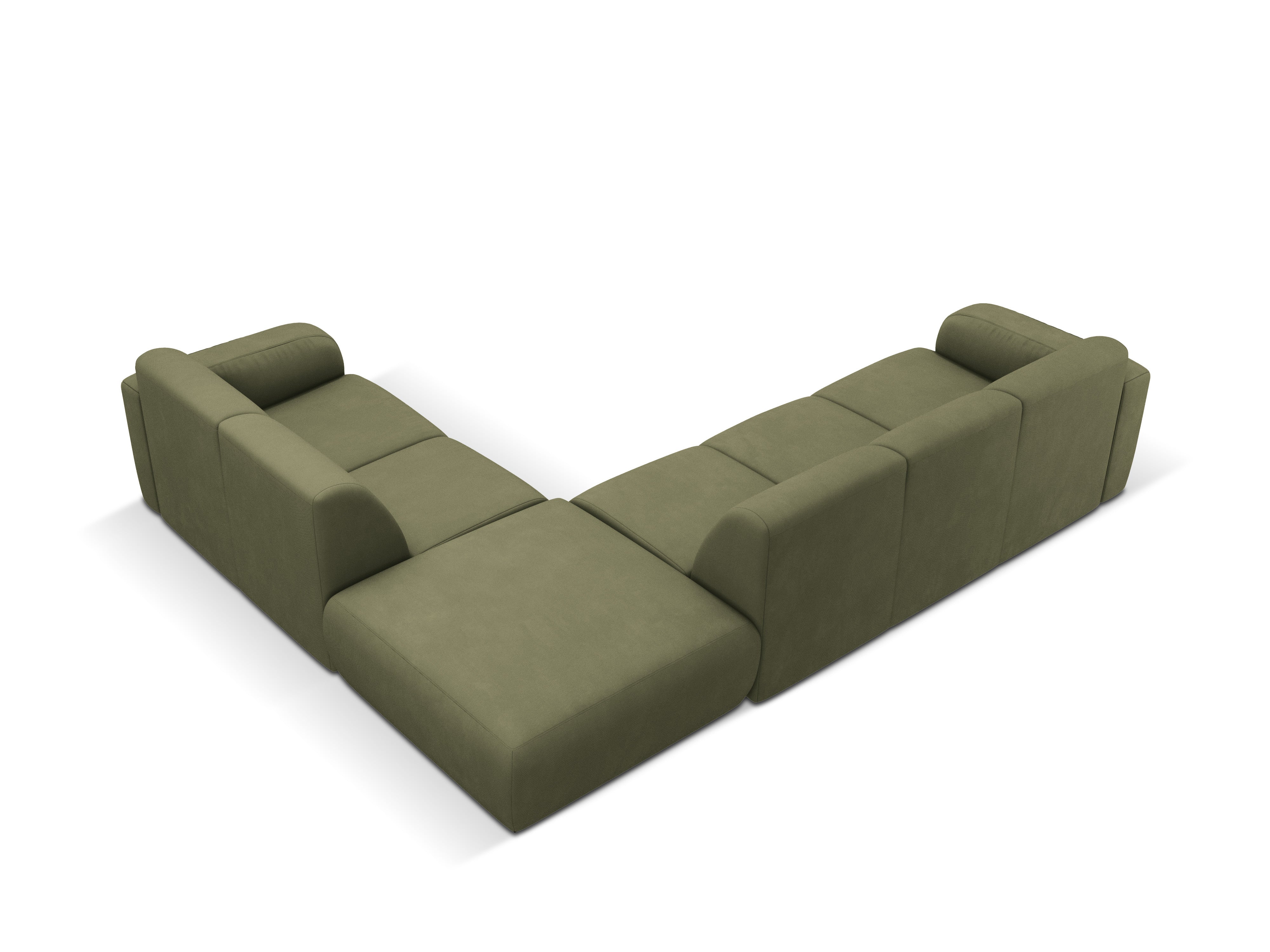 Molino Ecksofa-Set 315x250cm, 6 Sitze, Material: Chenille (Rebel)