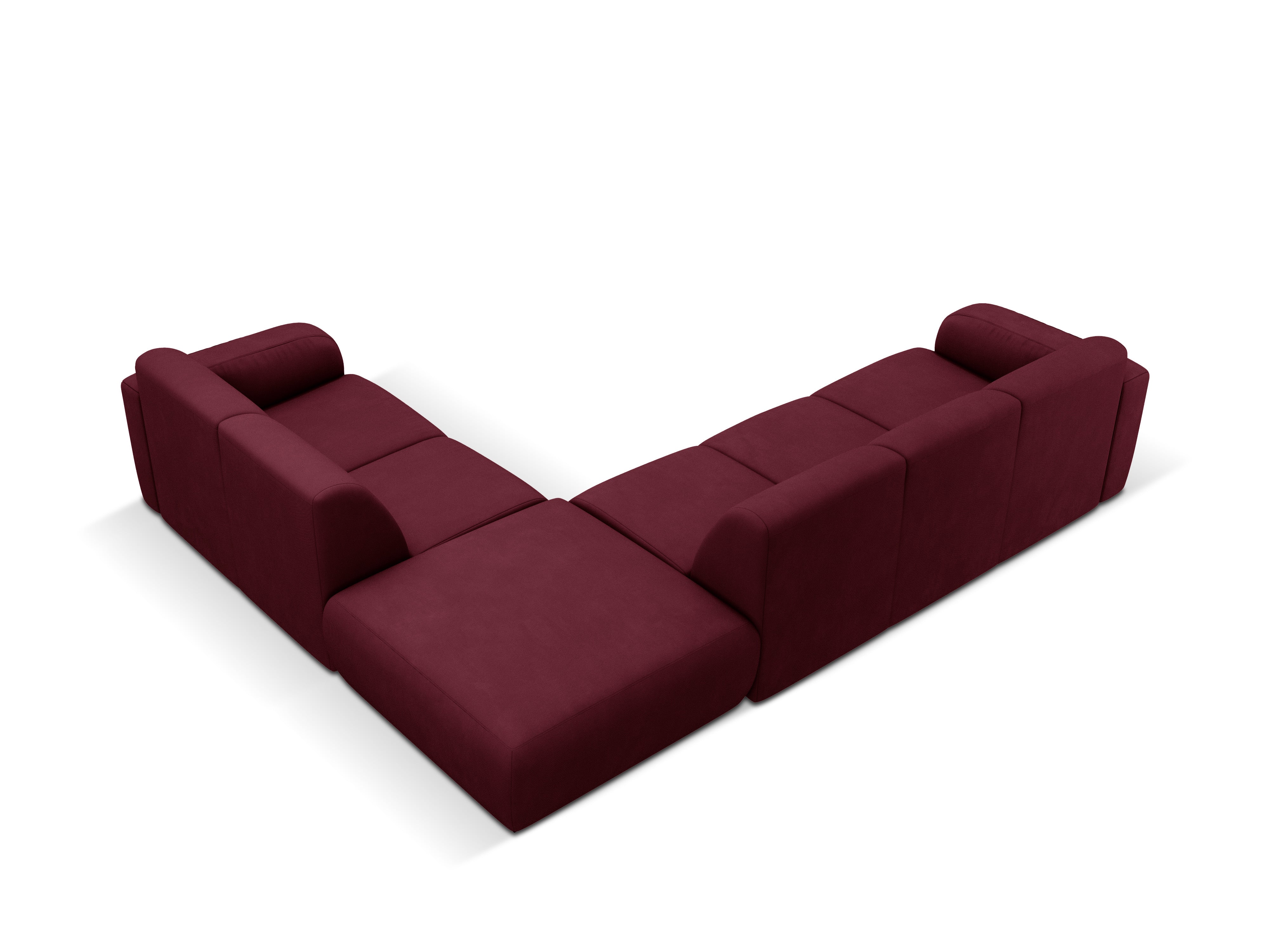 Molino Ecksofa-Set 315x250cm, 6 Sitze, Material: Chenille (Rebel)