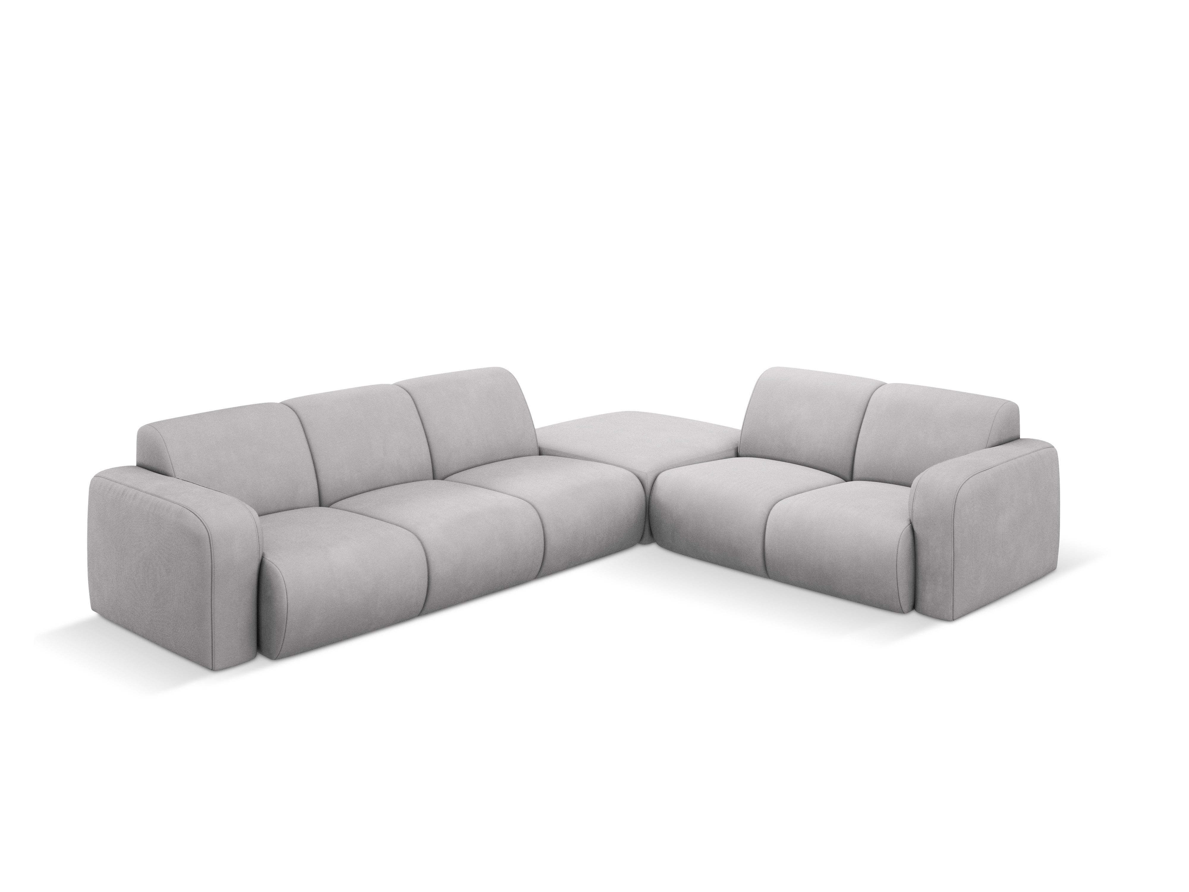 Molino Ecksofa-Set 315x250cm, 6 Sitze, Material: Chenille (Rebel)