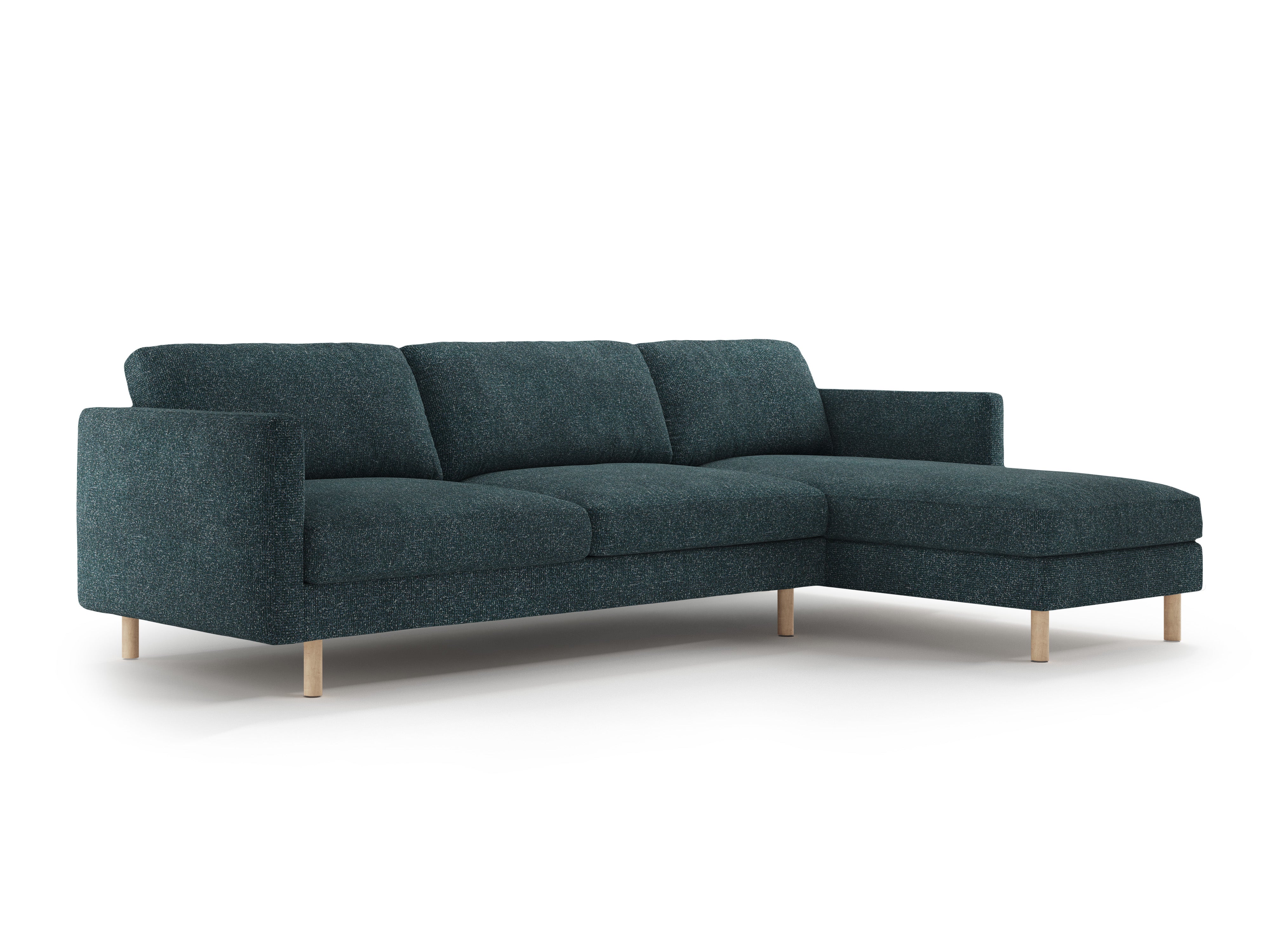 Sofa Eden, 4 Sitze, 267x234cm, Material: Strukturstoff