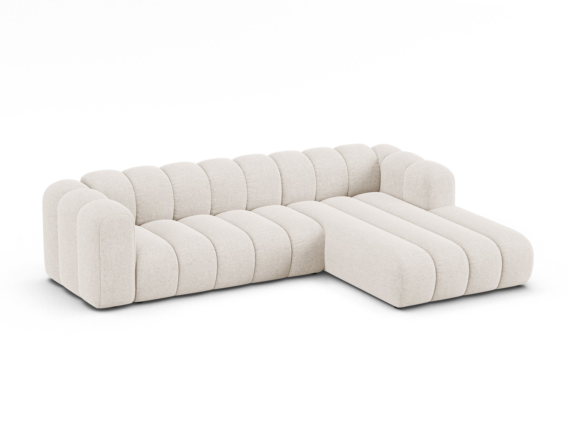 Ecksofa Lupine 290x177cm, Material: Chenille Eden