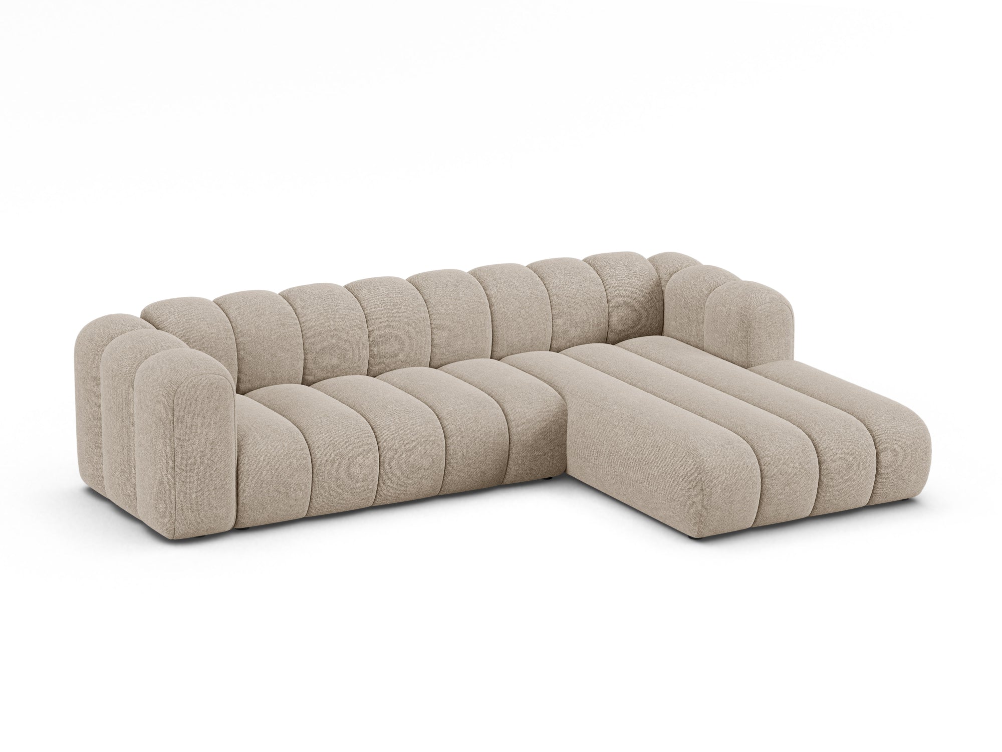 Ecksofa Lupine 290x177cm, Material: Chenille Eden