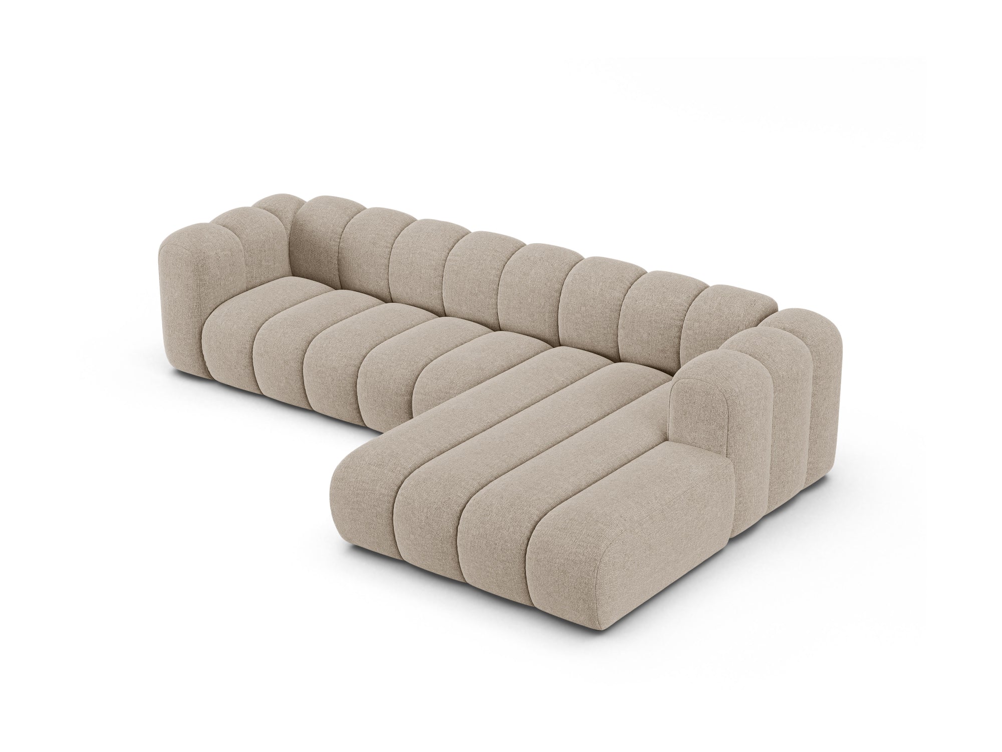Ecksofa Lupine 290x177cm, Material: Chenille Eden