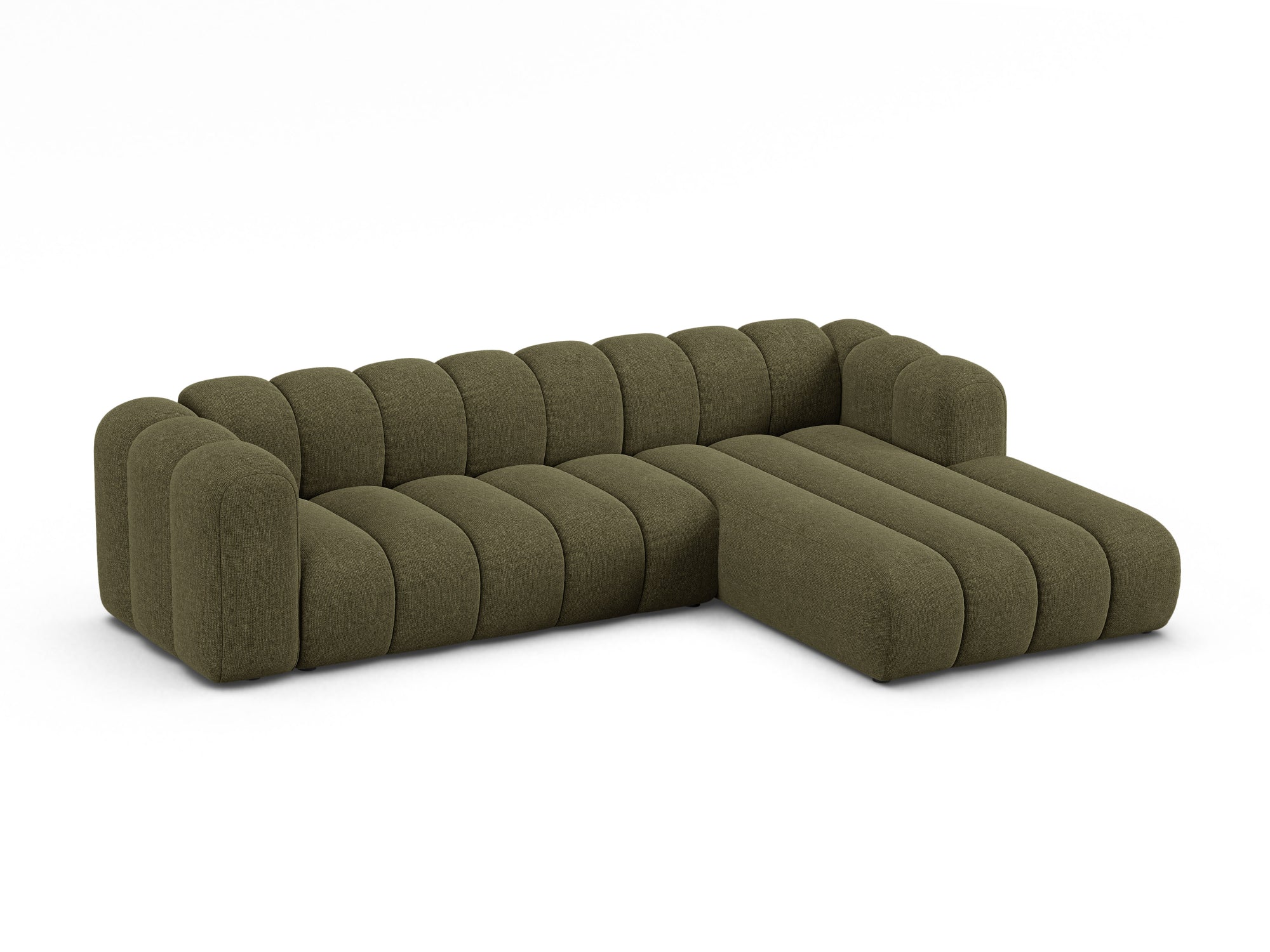 Ecksofa Lupine 290x177cm, Material: Chenille Eden