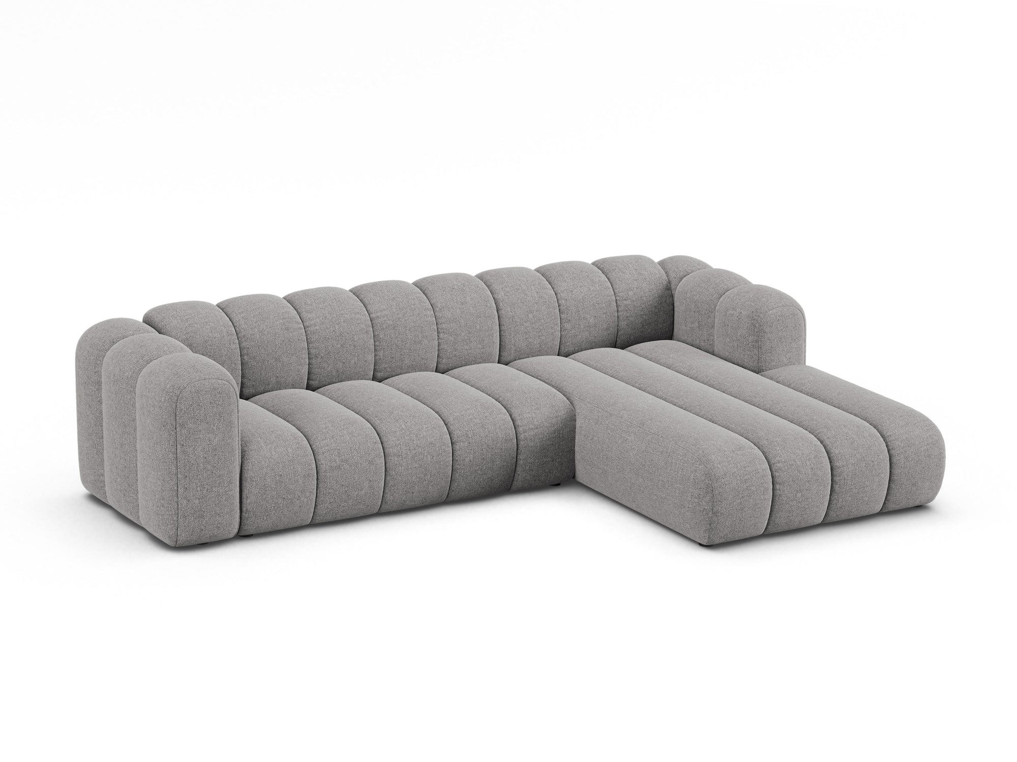 Ecksofa Lupine 290x177cm, Material: Chenille Eden