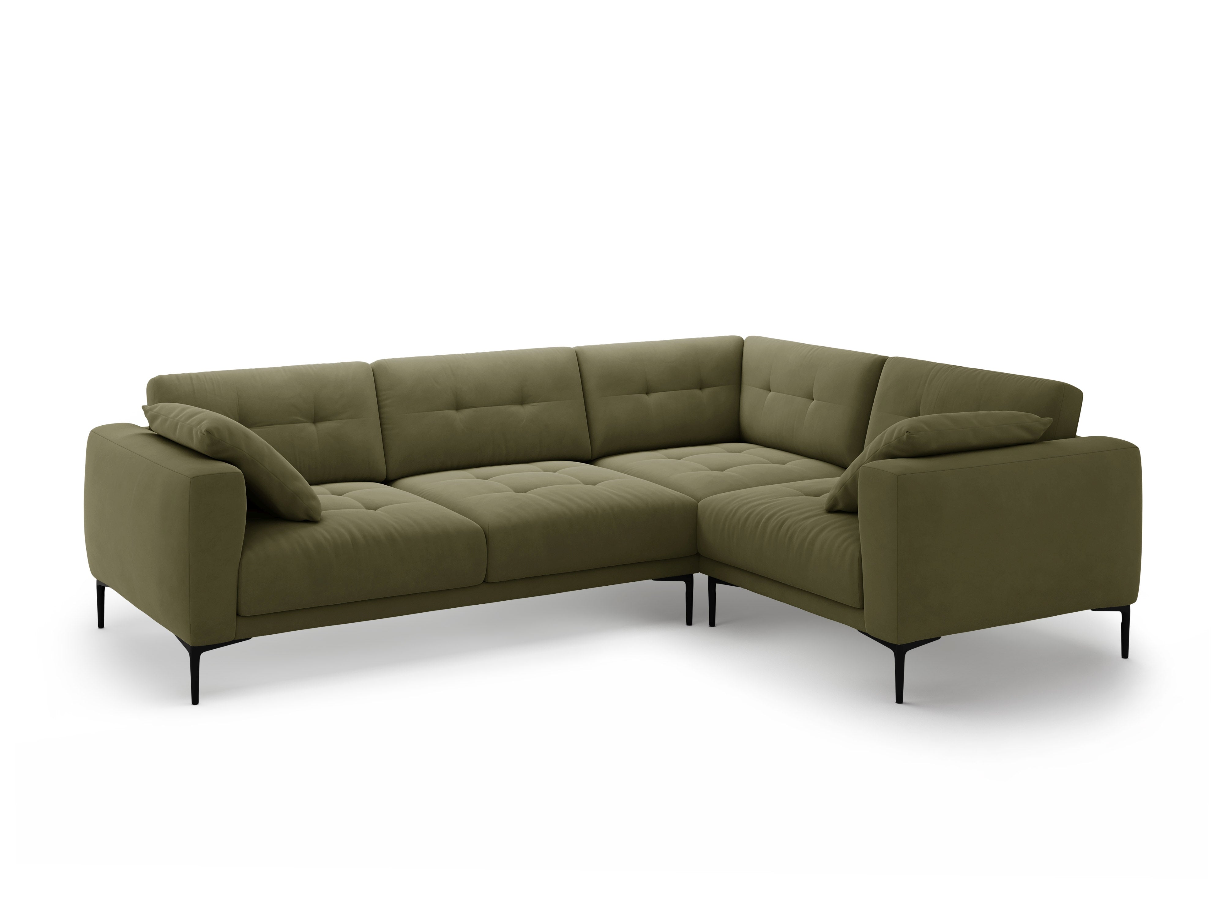 Ecksofa-Set Bemy, 290x200cm, Material: Samt