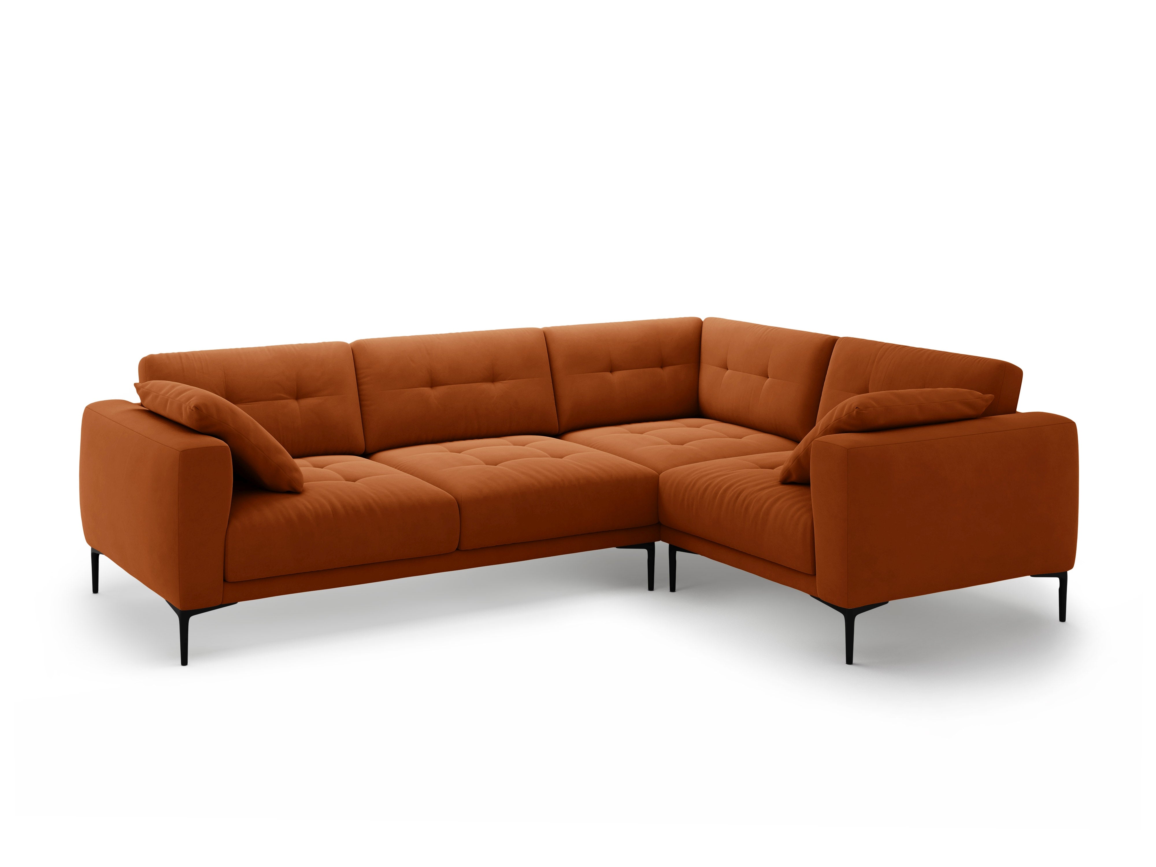 Ecksofa-Set Bemy, 290x200cm, Material: Samt
