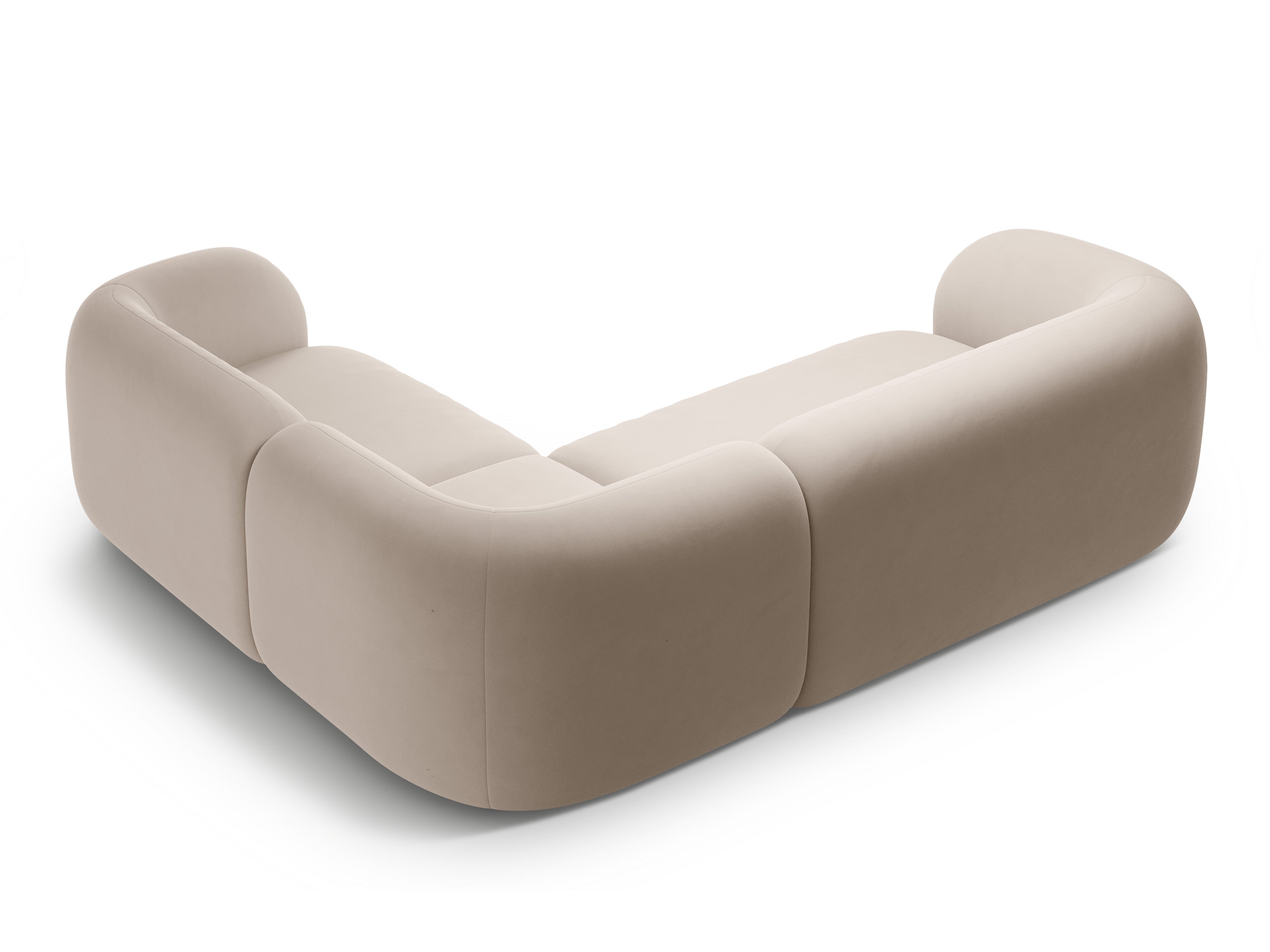Ecksofa-Set Kate, 252x220cm, Material: Samt