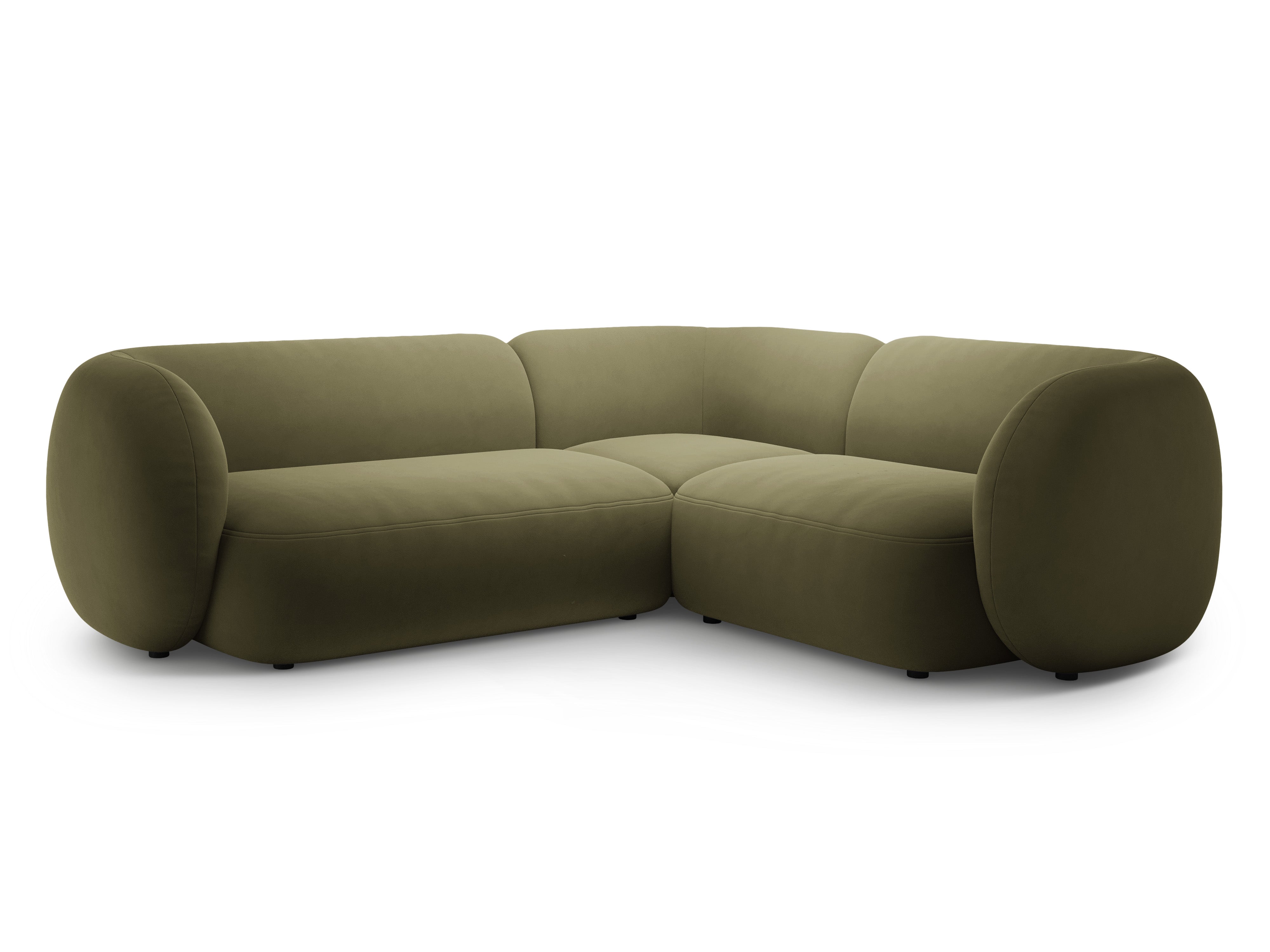 Ecksofa-Set Kate, 252x220cm, Material: Samt