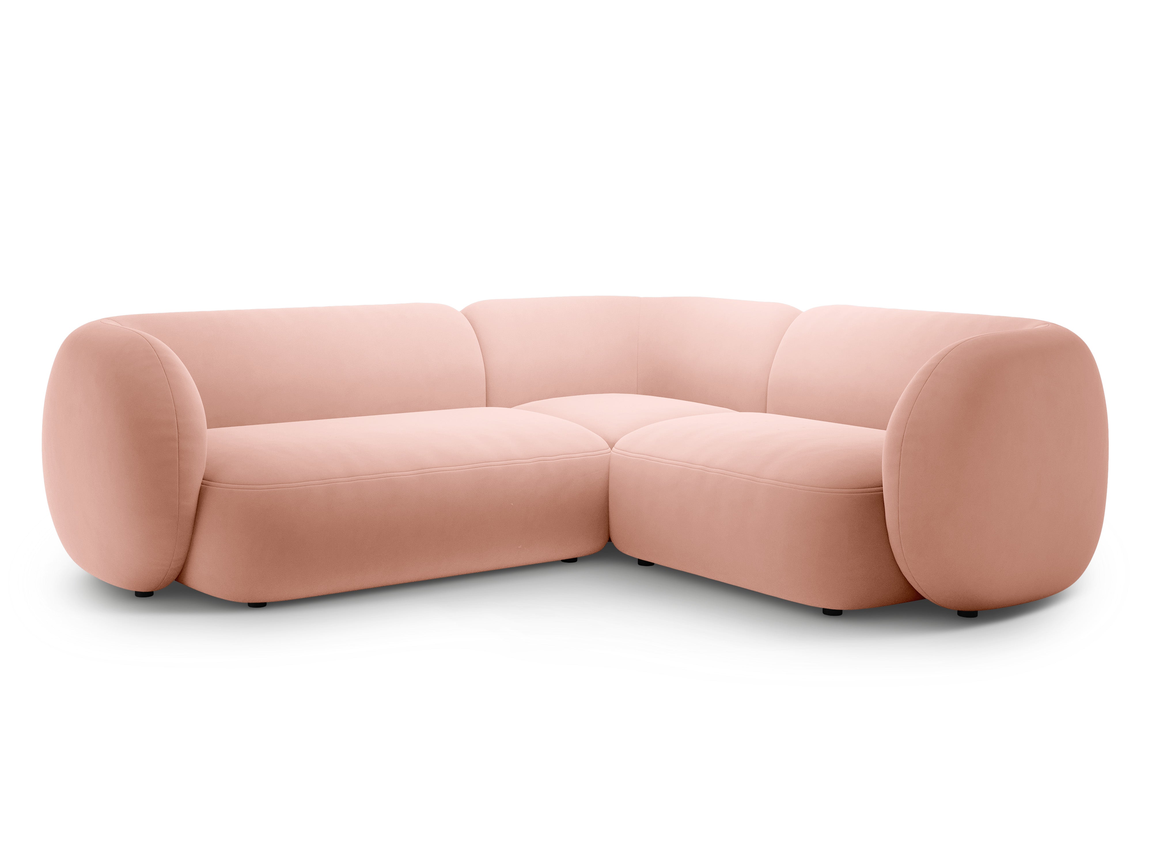 Ecksofa-Set Kate, 252x220cm, Material: Samt