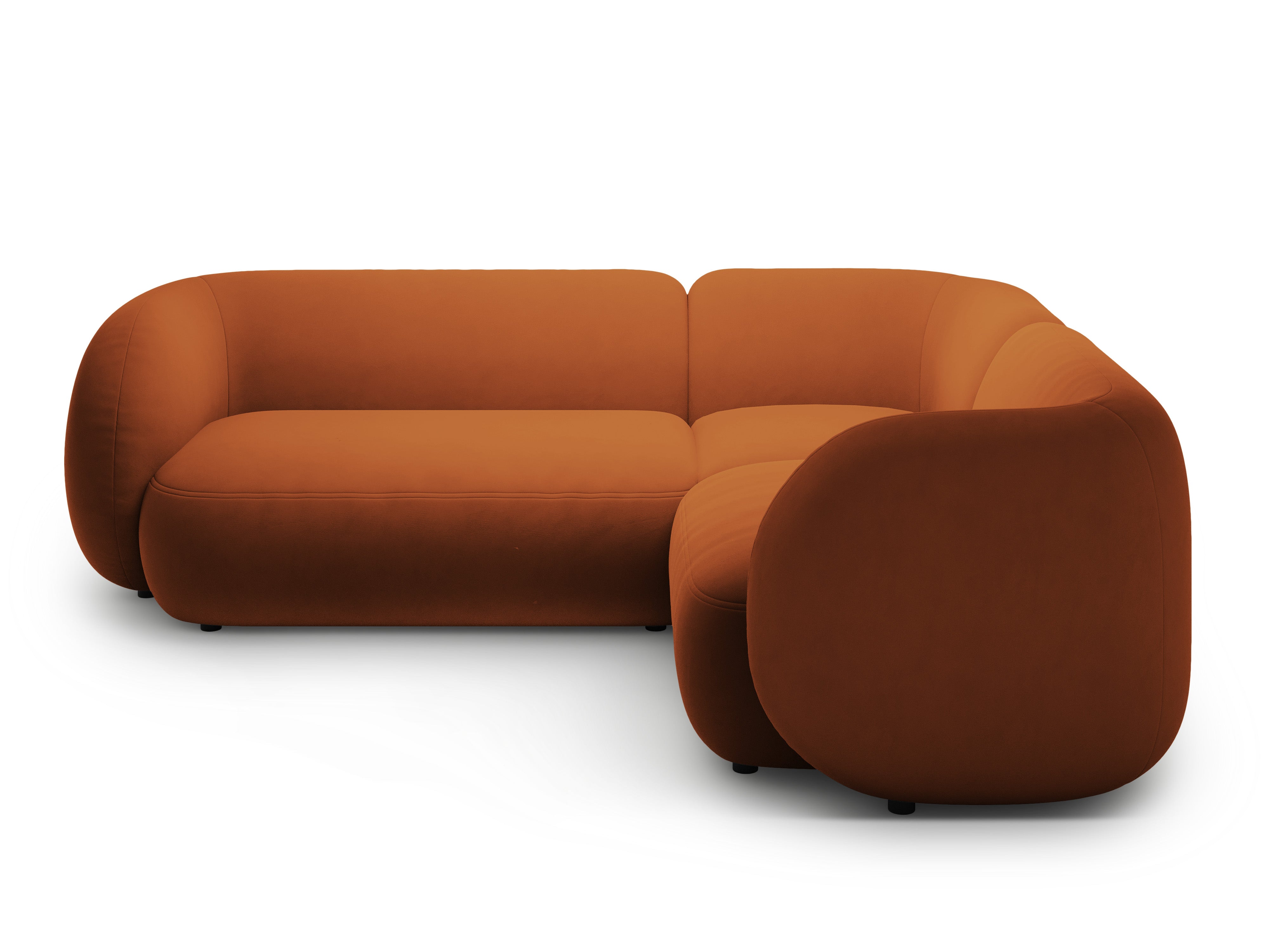 Ecksofa-Set Kate, 252x220cm, Material: Samt
