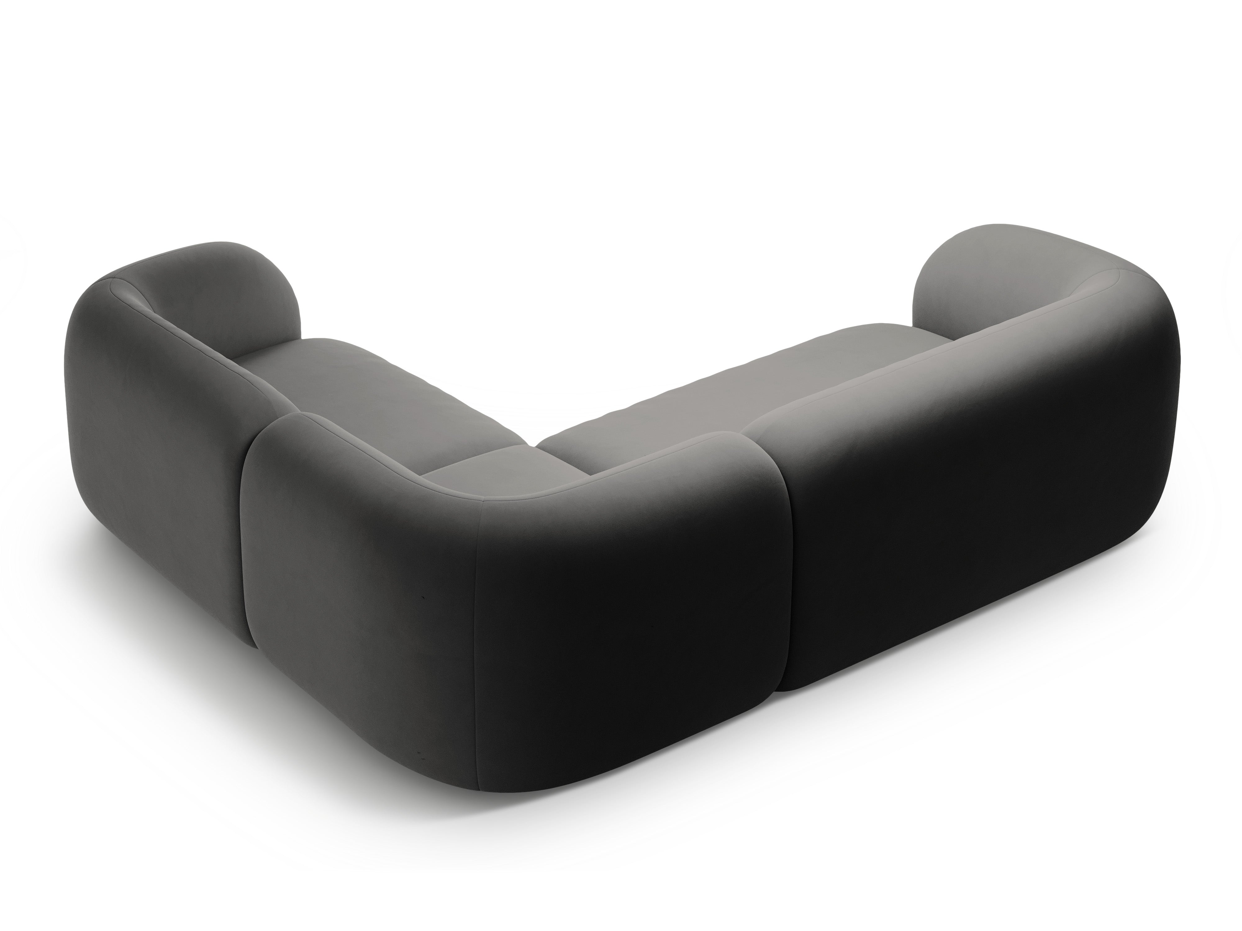 Ecksofa-Set Kate, 252x220cm, Material: Samt