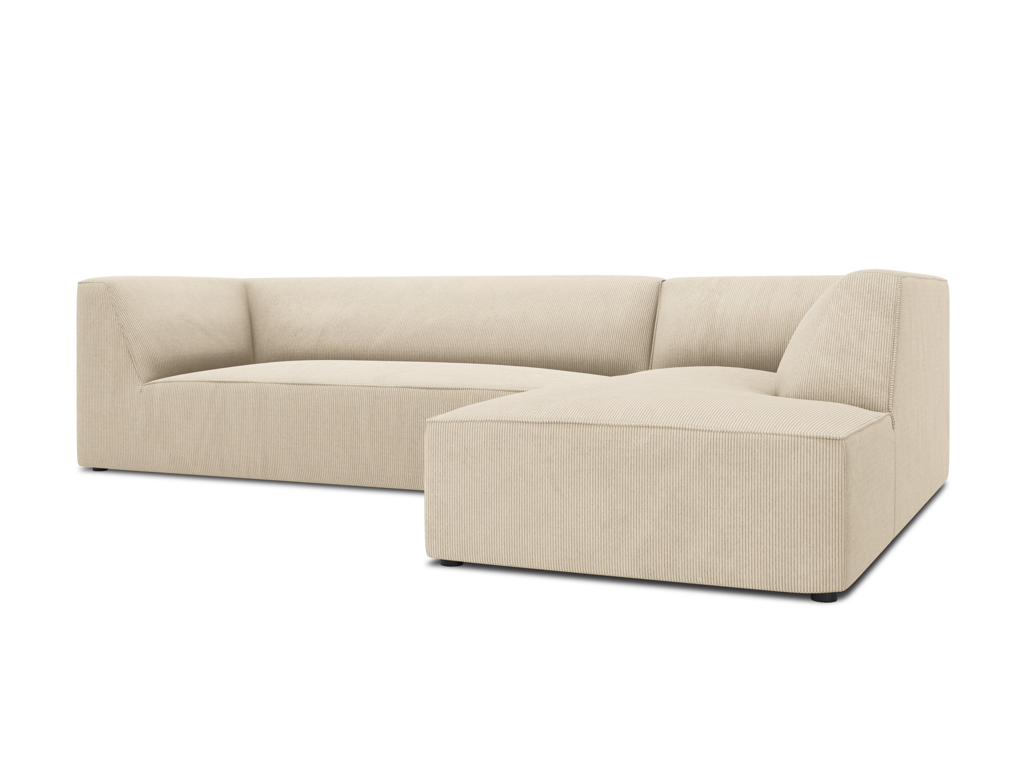 Ecksofa Ruby, 4 Sitze, 273x180cm, Material: Cord