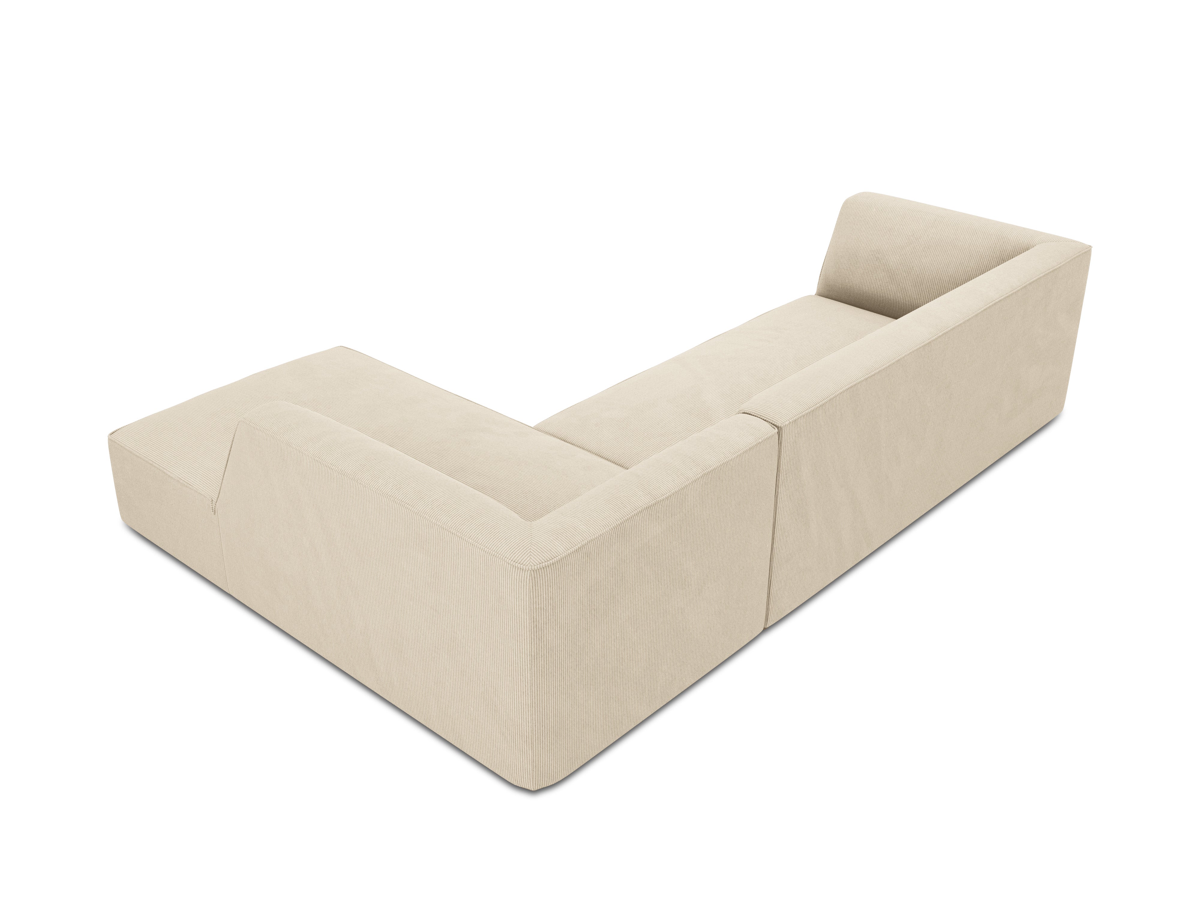 Ecksofa Ruby, 4 Sitze, 273x180cm, Material: Cord