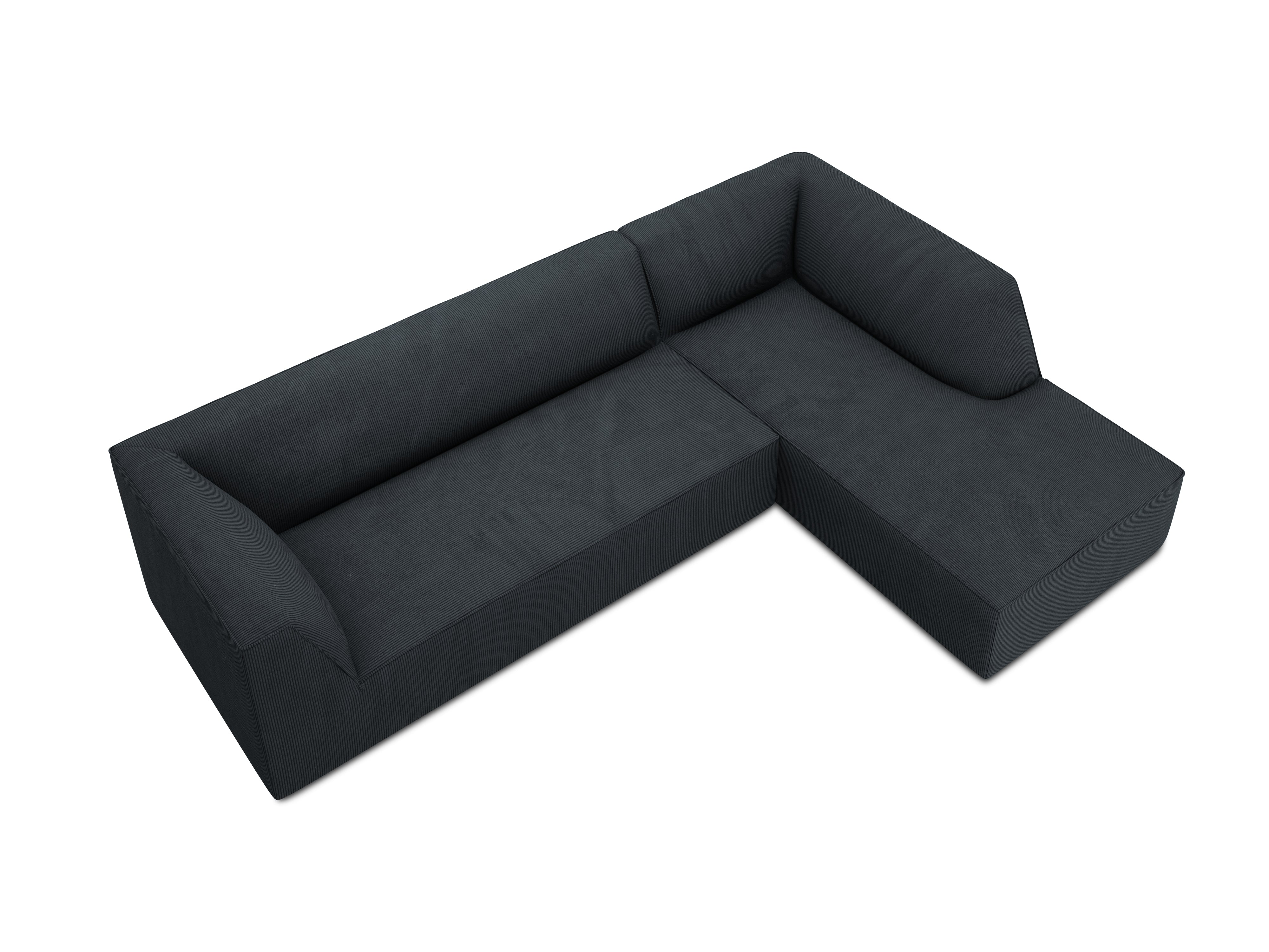 Ecksofa Ruby, 4 Sitze, 273x180cm, Material: Cord