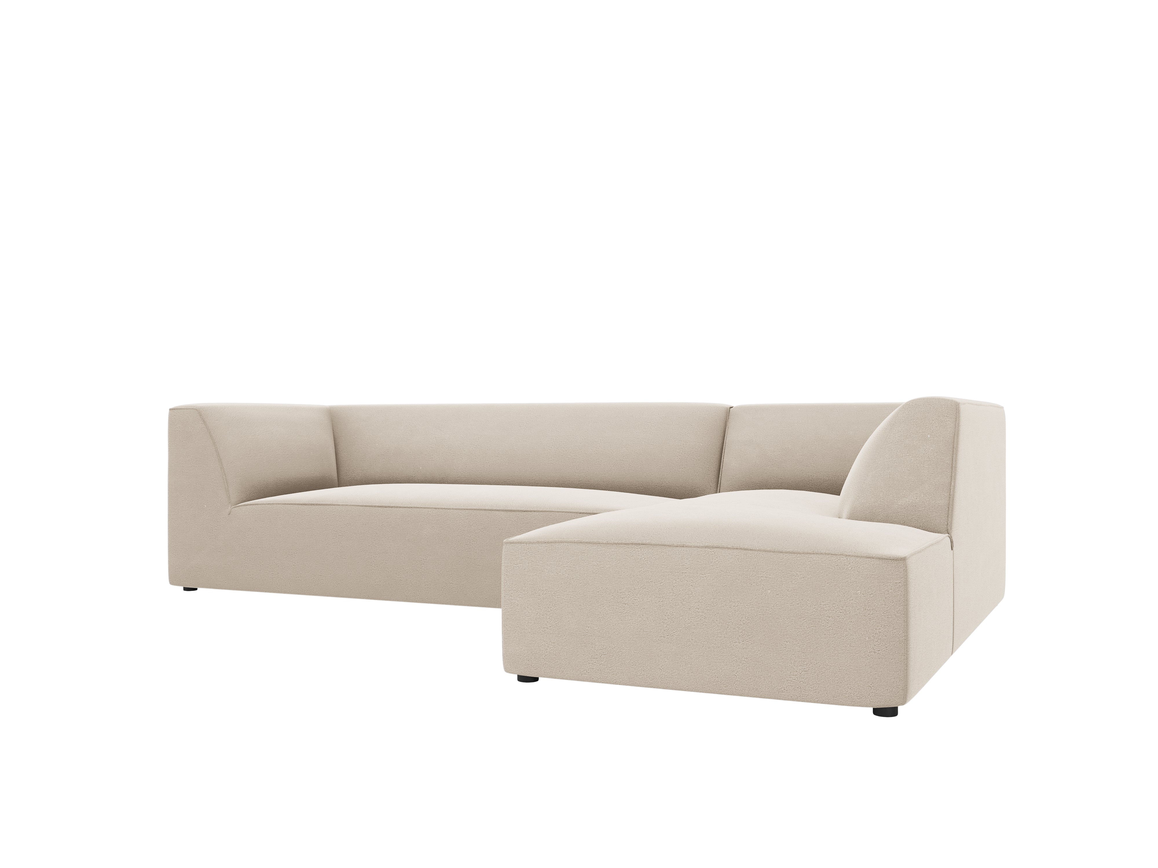 Ecksofa Ruby, 4 Sitze, 273x180cm, Material: Samt