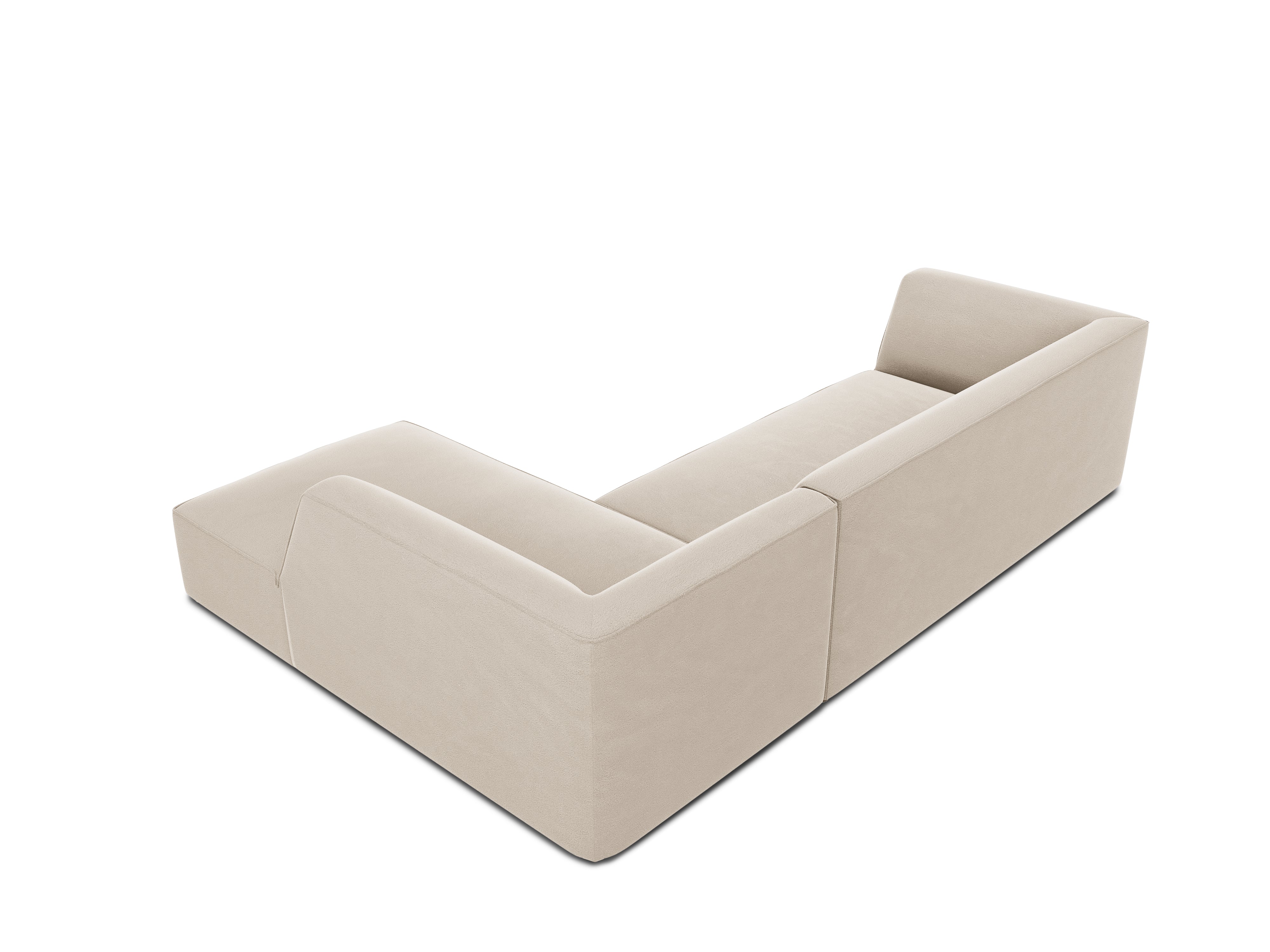 Ecksofa Ruby, 4 Sitze, 273x180cm, Material: Samt