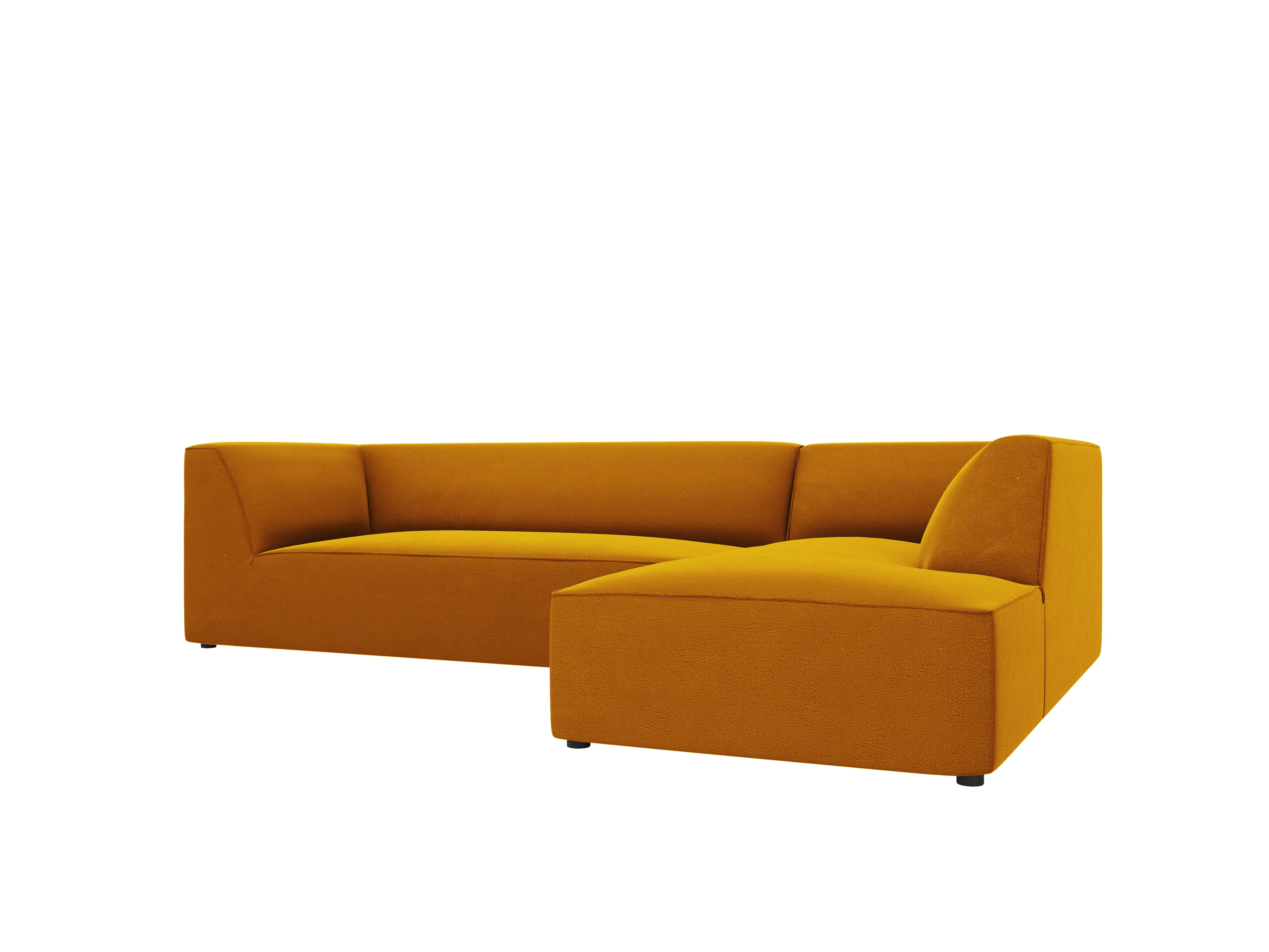 Ecksofa Ruby, 4 Sitze, 273x180cm, Material: Samt