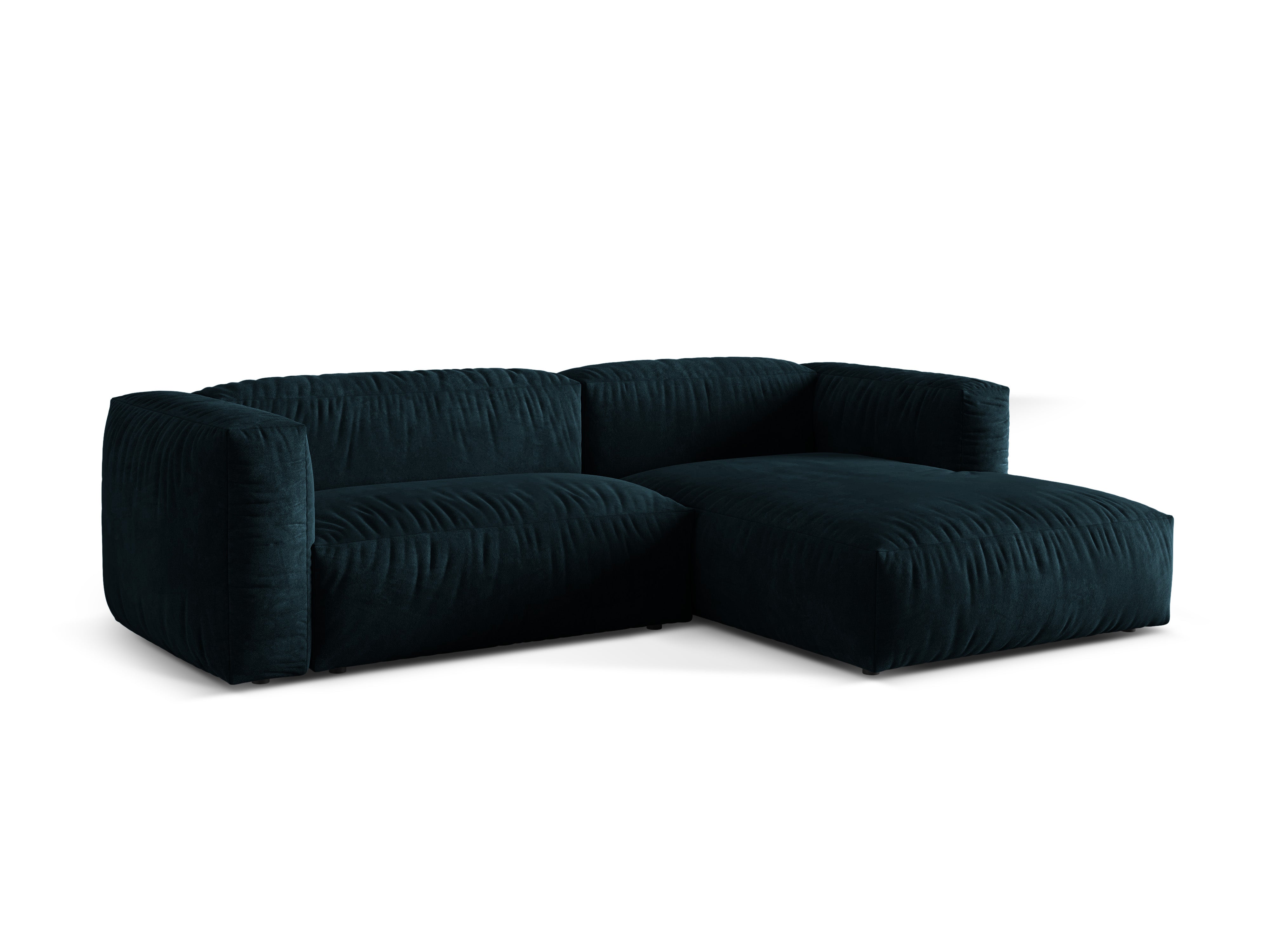 Ecksofa Martina, 280x176cm, Material: Samt