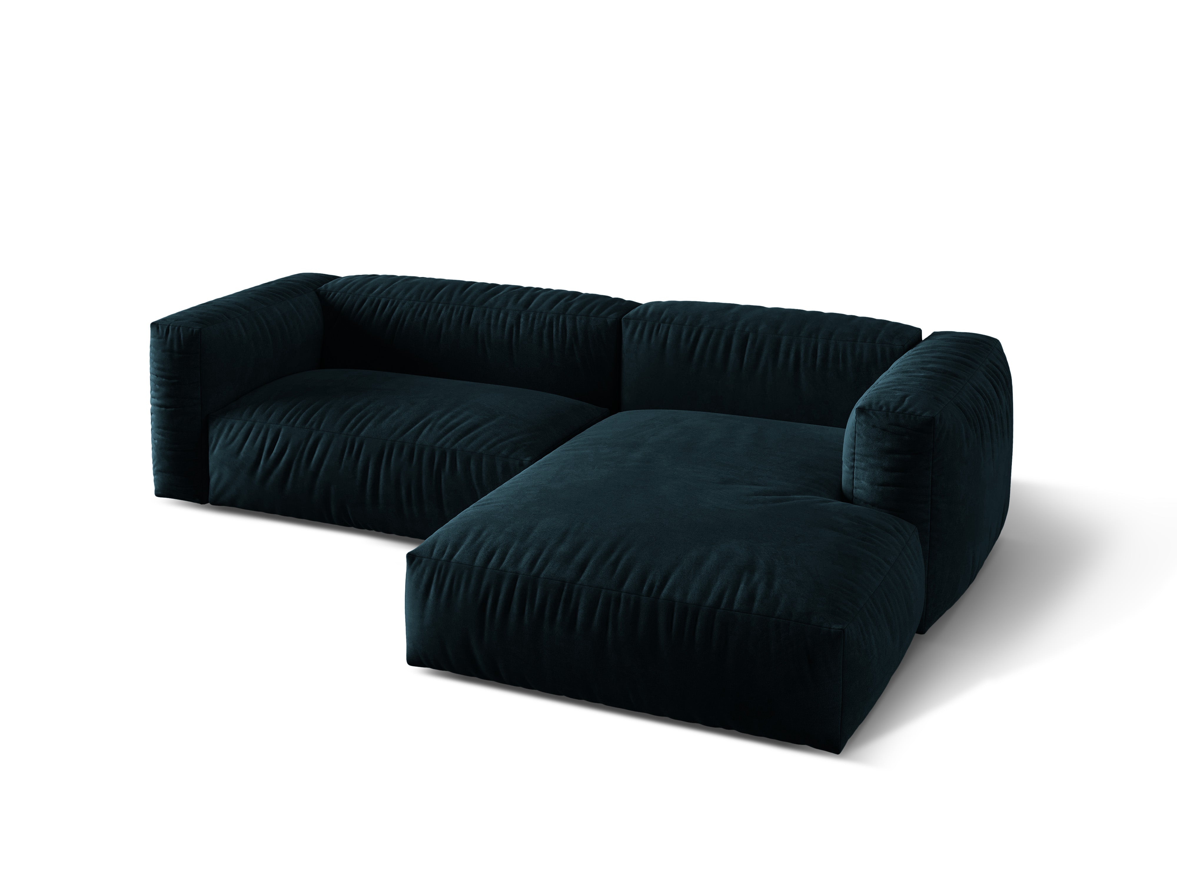 Ecksofa Martina, 280x176cm, Material: Samt