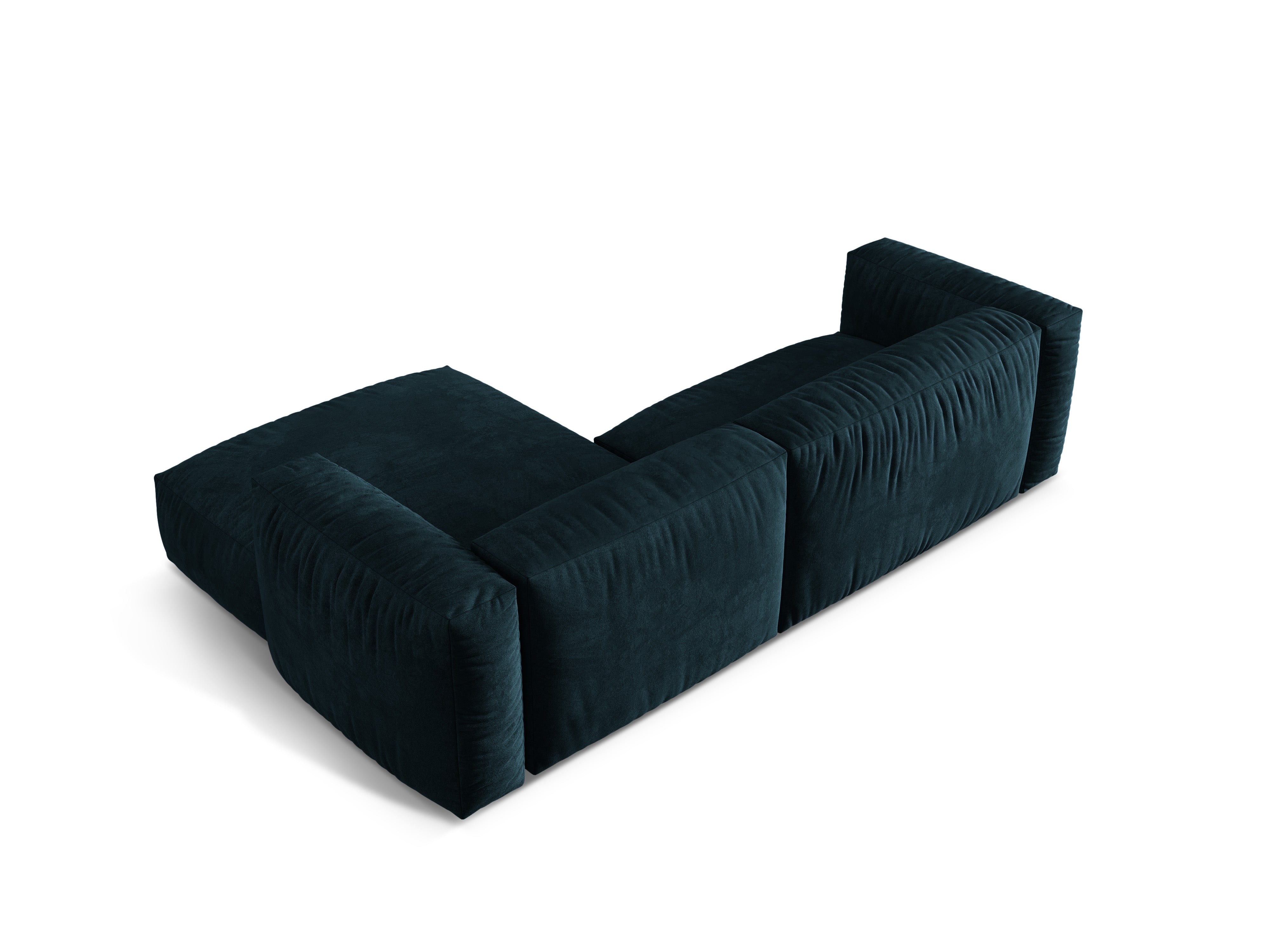 Ecksofa Martina, 280x176cm, Material: Samt
