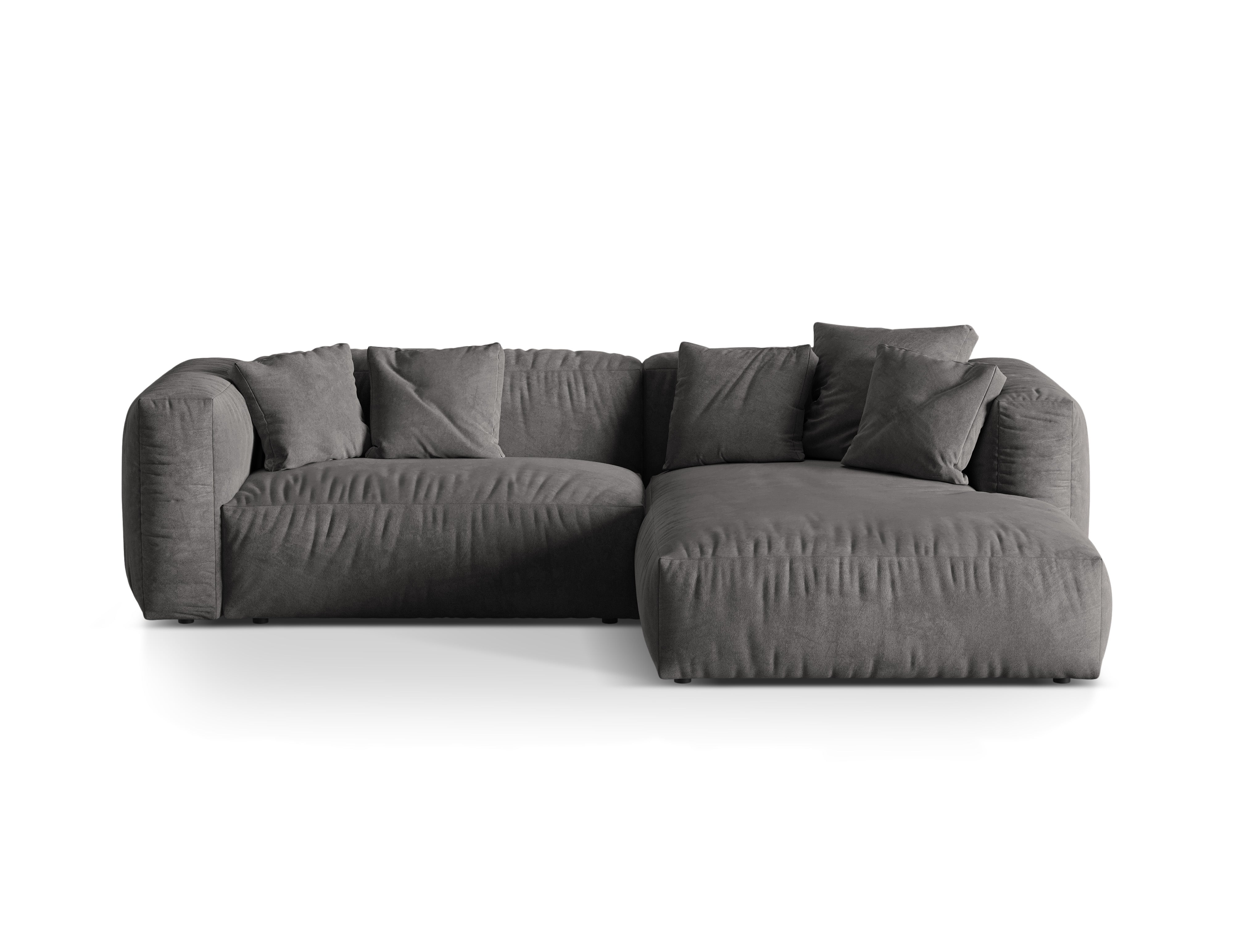 Ecksofa Martina, 280x176cm, Material: Samt