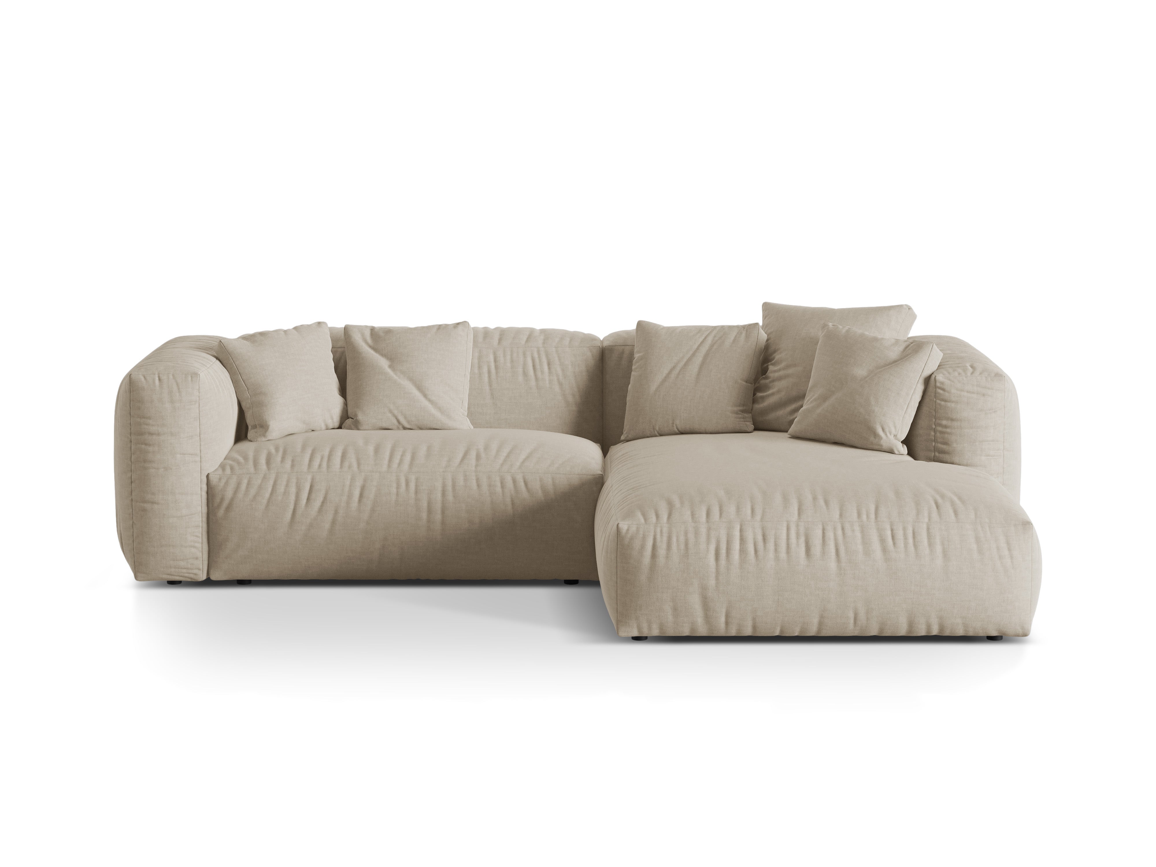 Ecksofa Martina, 280x176cm, Material: Strukturstoff